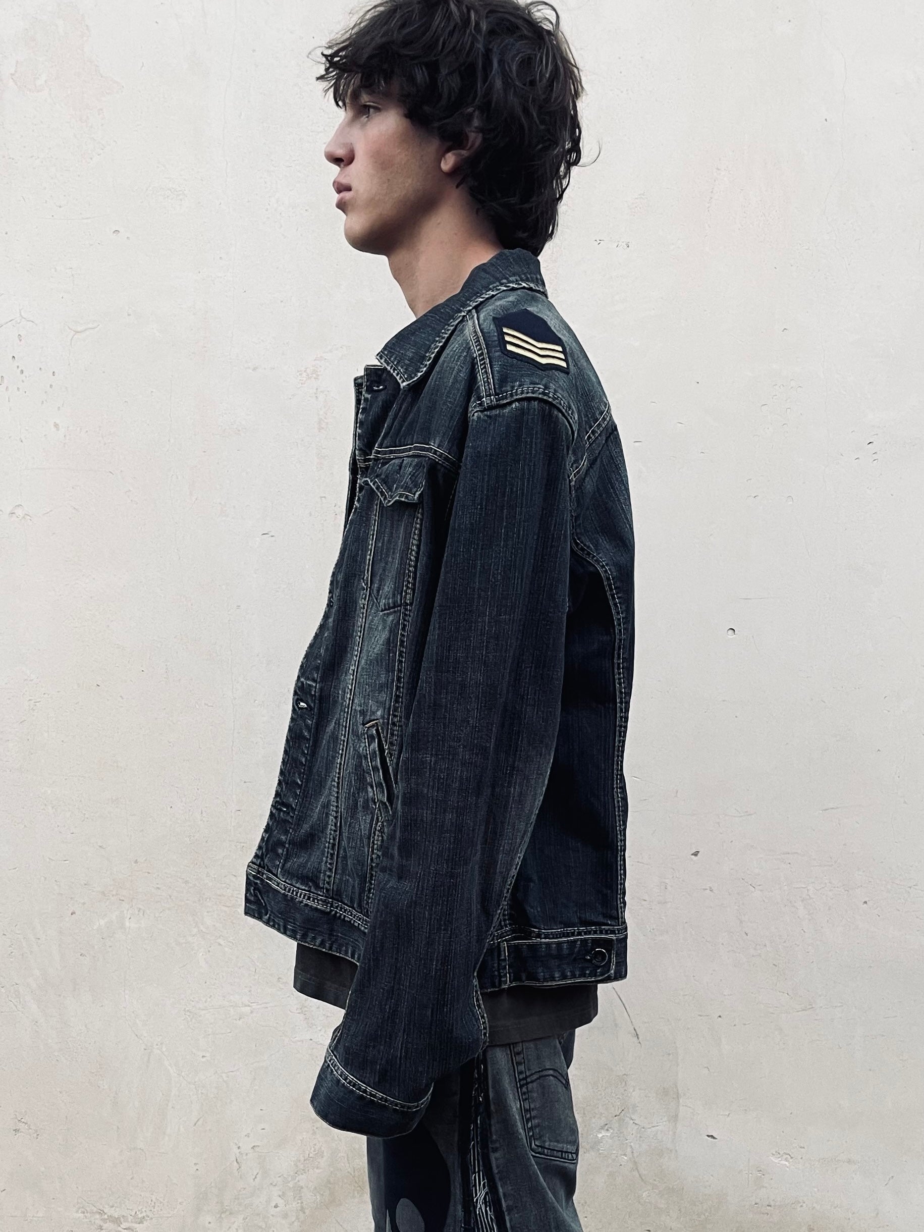 Giacca in denim Y2K Custom (XL) | R3BORN