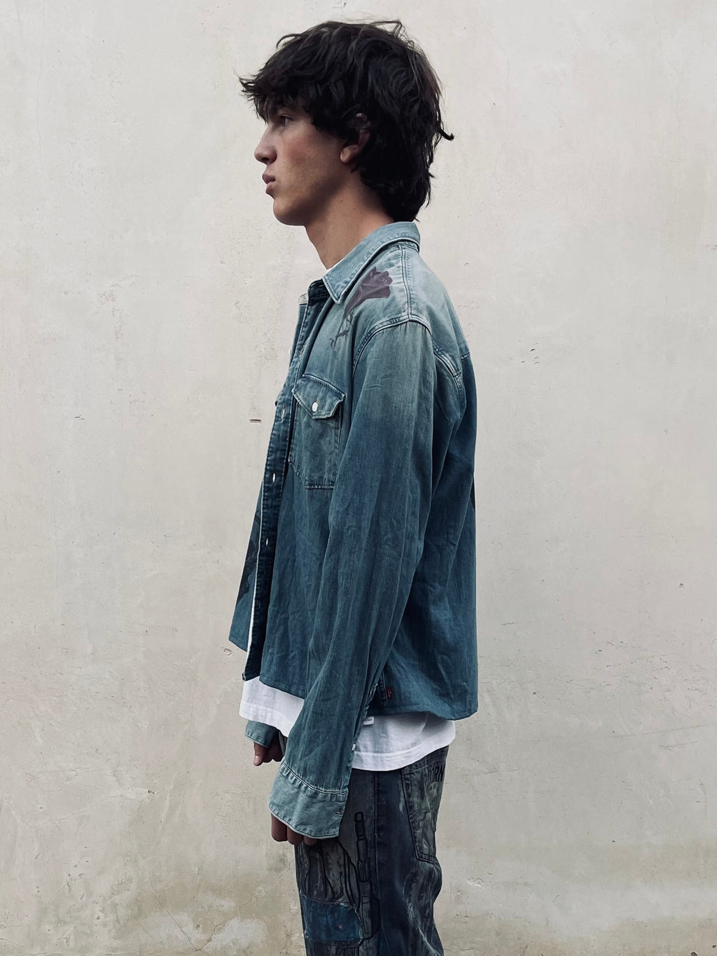 Camicia vintage crop Levi’s Custom (XL) | R3BORN