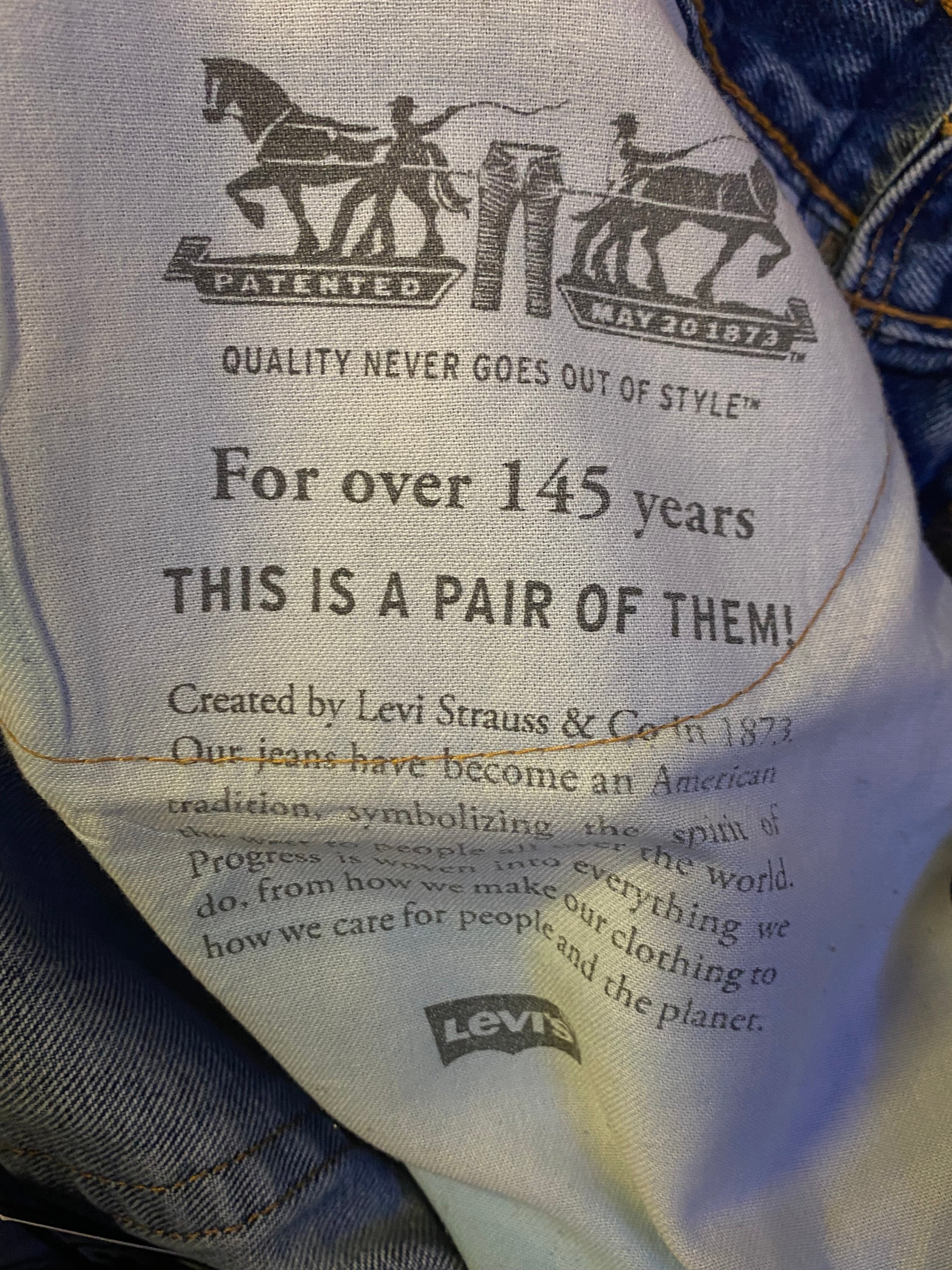 Jeans Baggy Levi’s 505 Custom - Uomo L | R3BORN