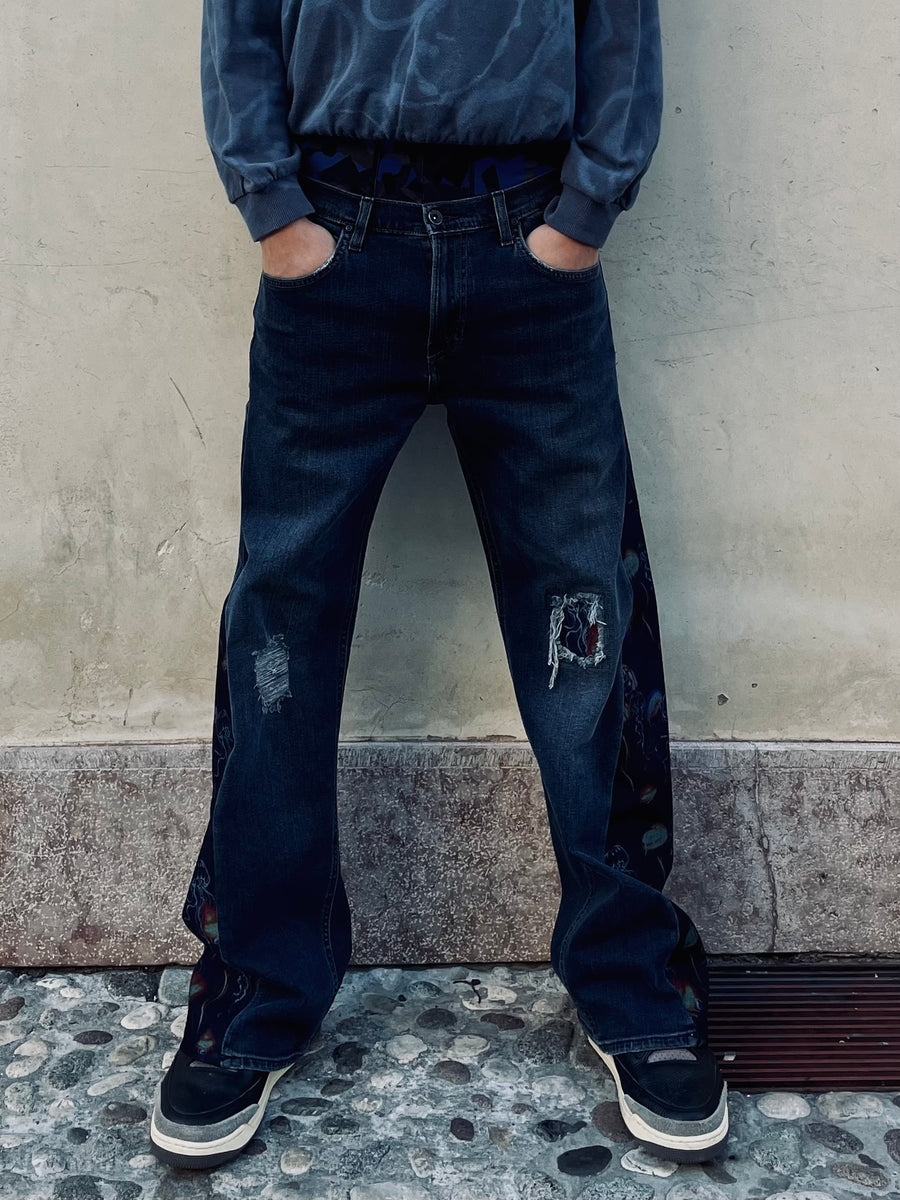 Jeans flare Y2K Lee Custom - uomo M | R3BORN