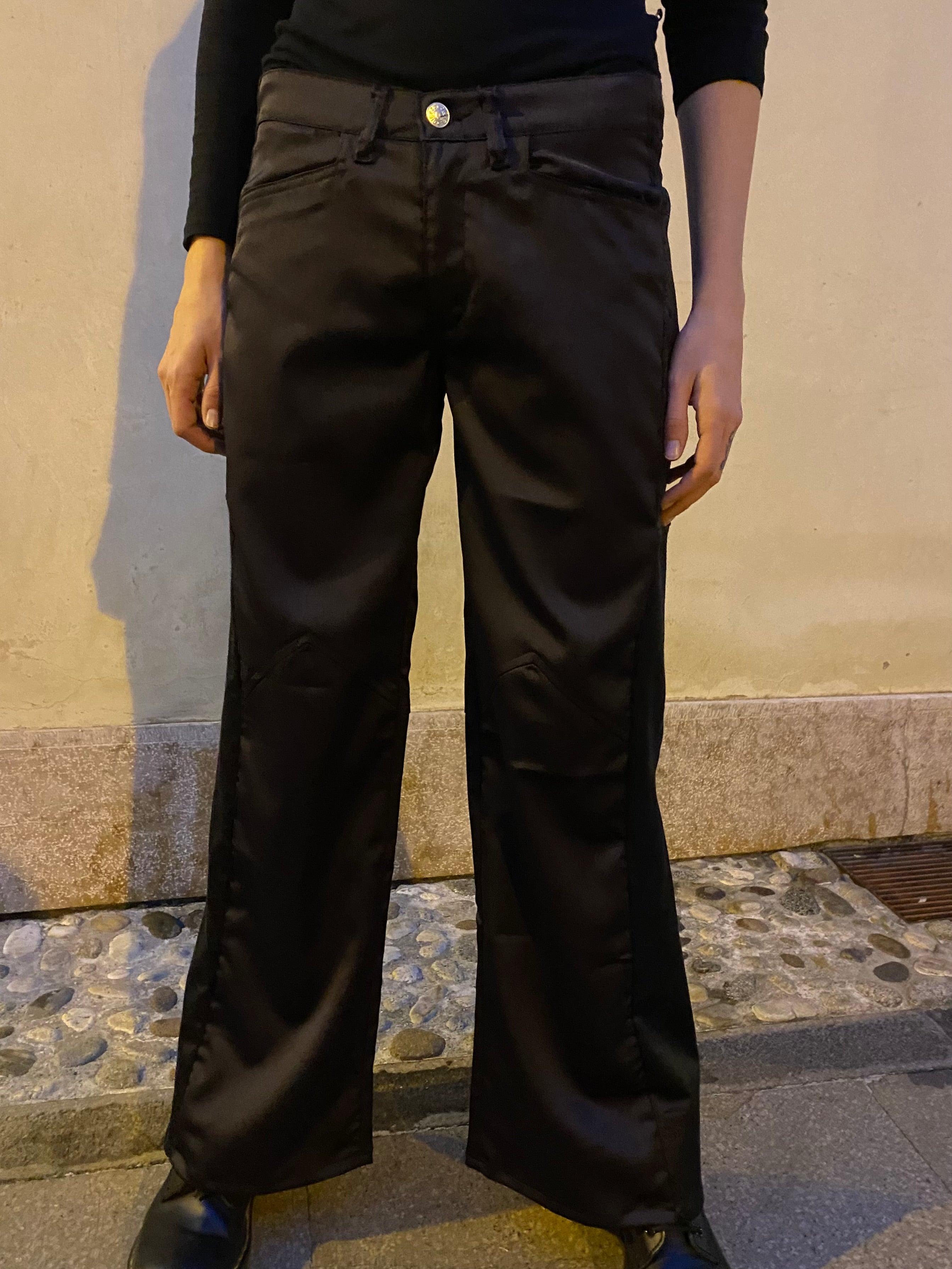 Pantalone Diesel a palazzo Custom - donna M