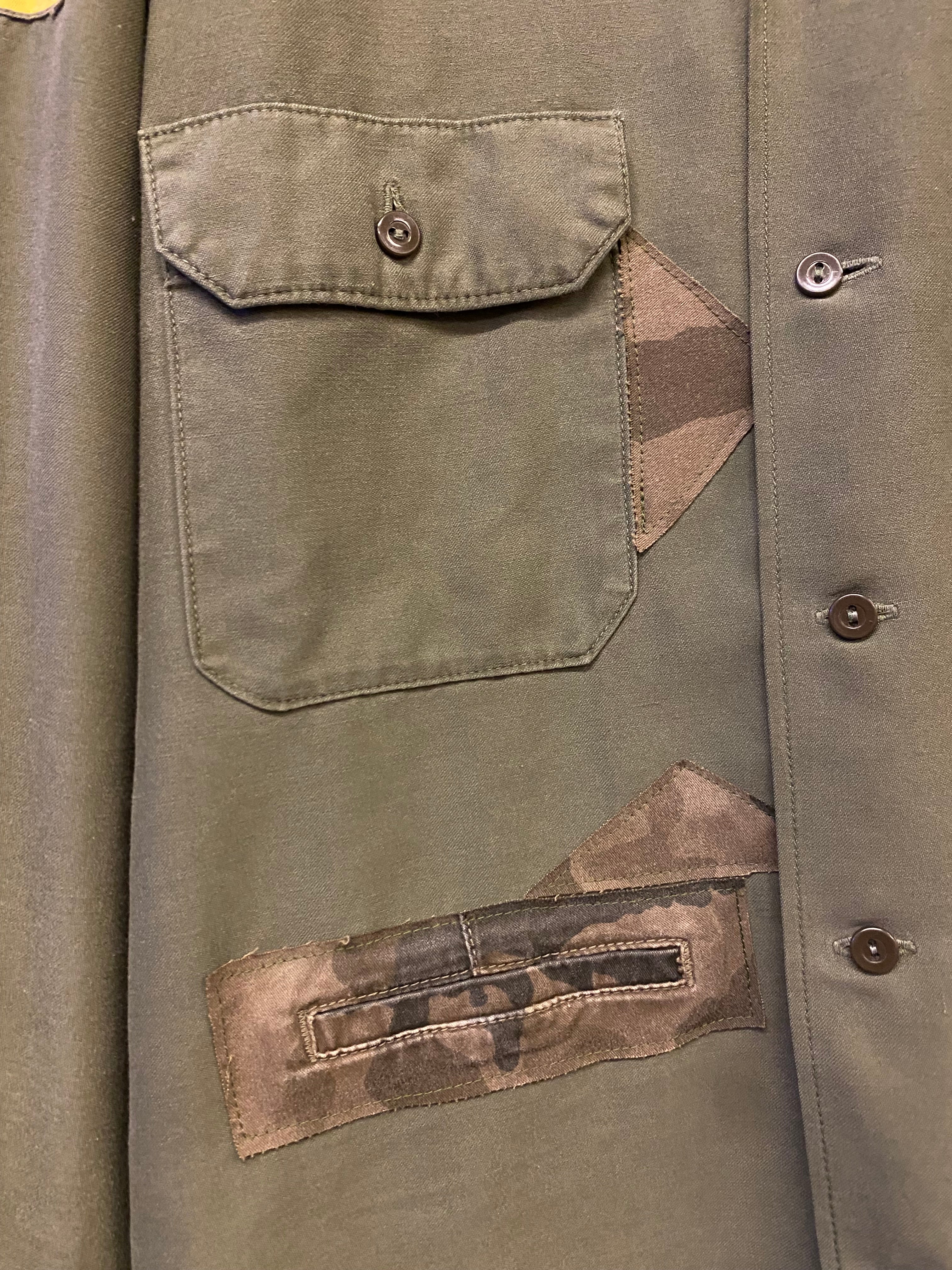 Giacca vintage milizia tedesca anni 80 Custom - uomo L | R3BORN