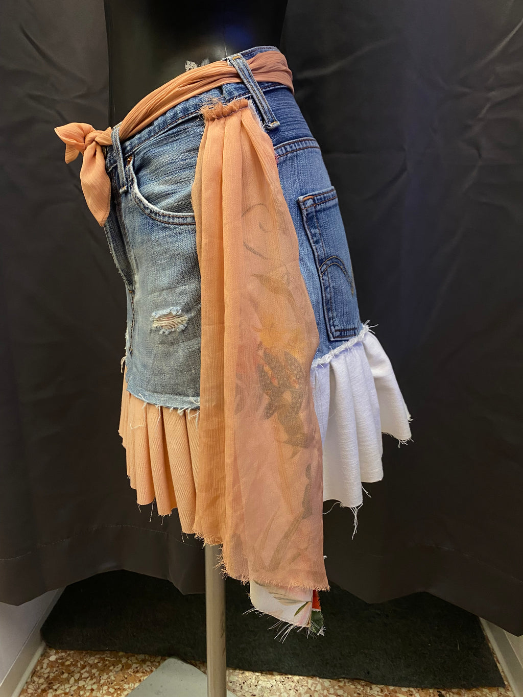 Mini gonna Levi’s Custom - donna M | R3BORN