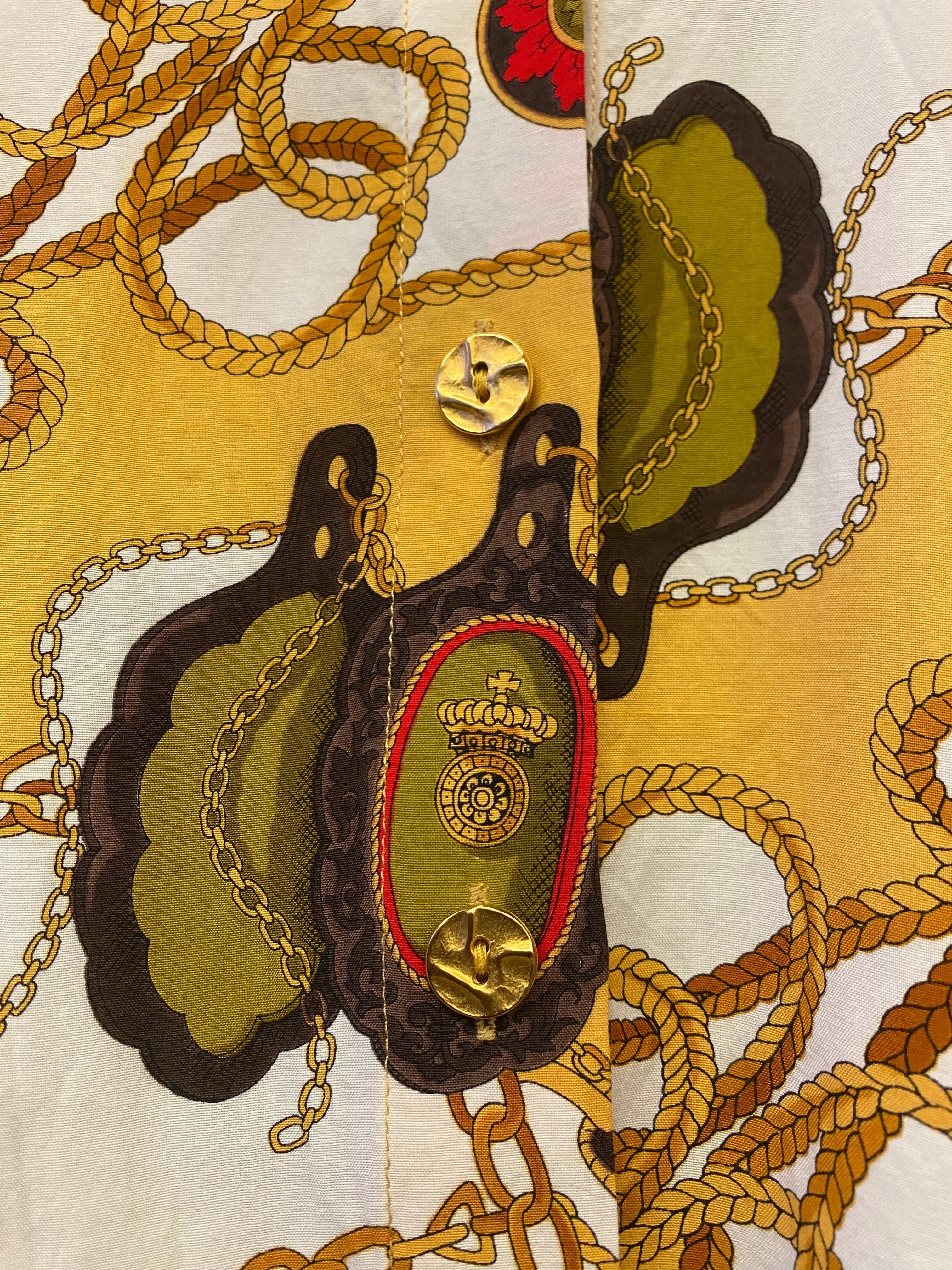 The Legend Custom Baroque Vintage Crop Shirt - Women's Large | R3BORN