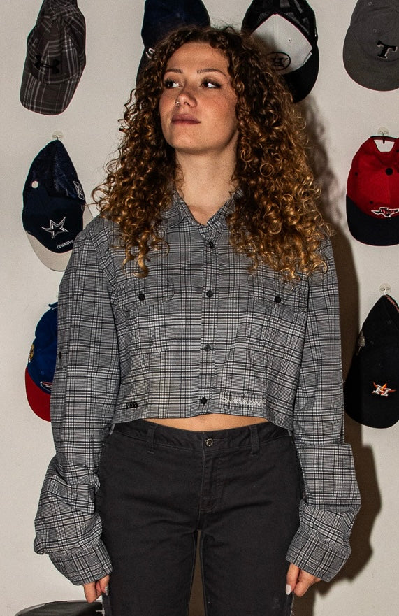 Camicia crop Calvin Klein Custom - XXL donna | R3BORN