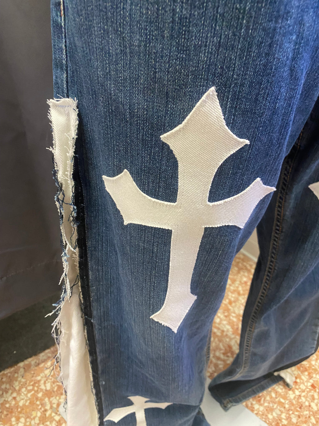 Jeans Flare Rifle Custom - uomo XL | R3BORN