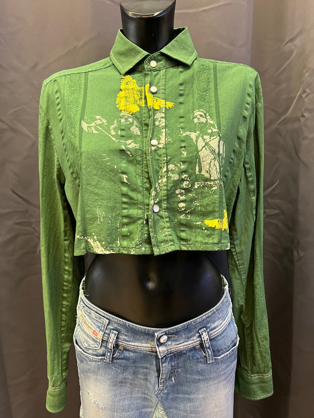 Camicia Diesel crop Custom - M donna | R3BORN