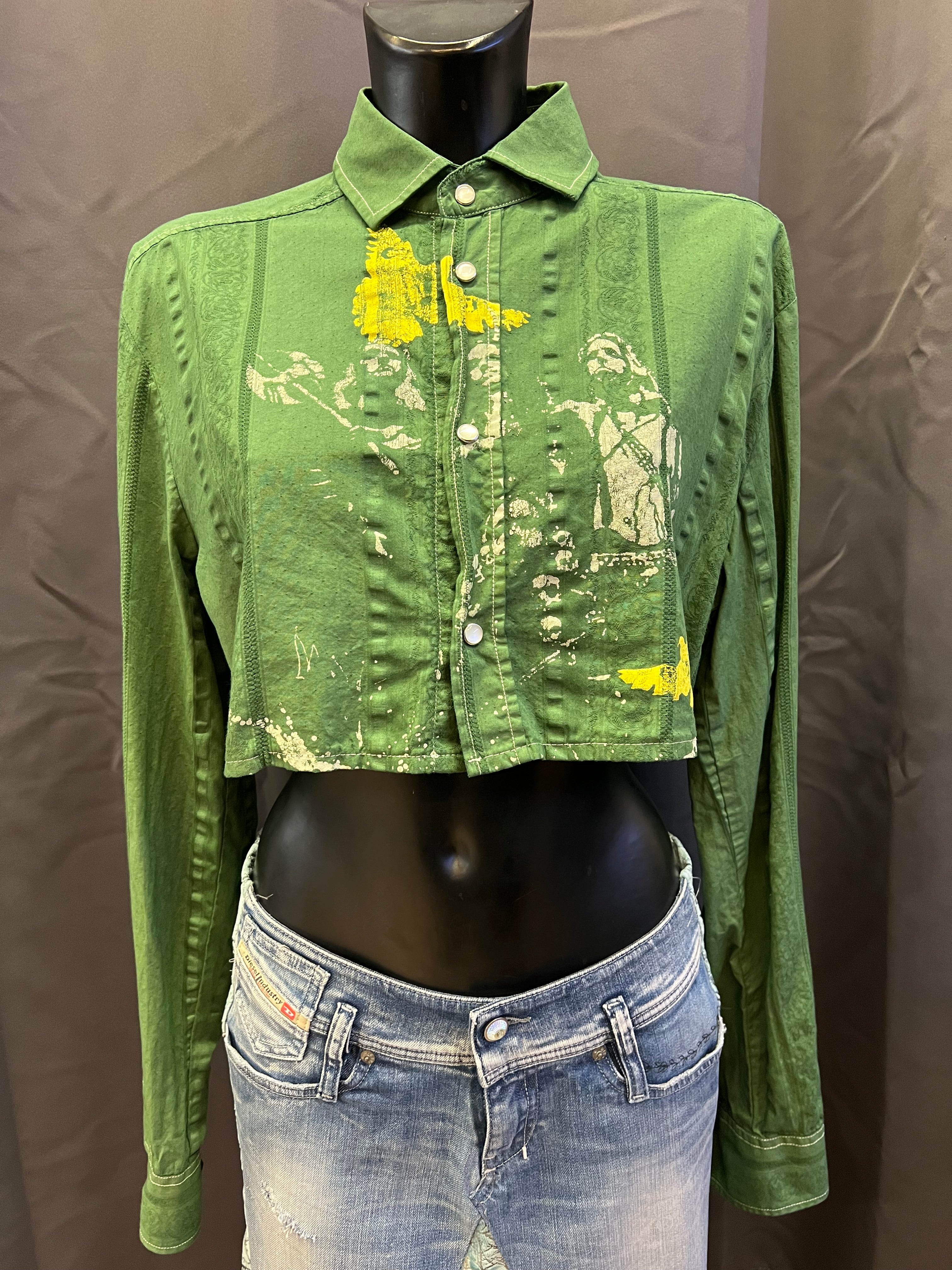 Camicia Diesel crop Custom - M donna | R3BORN