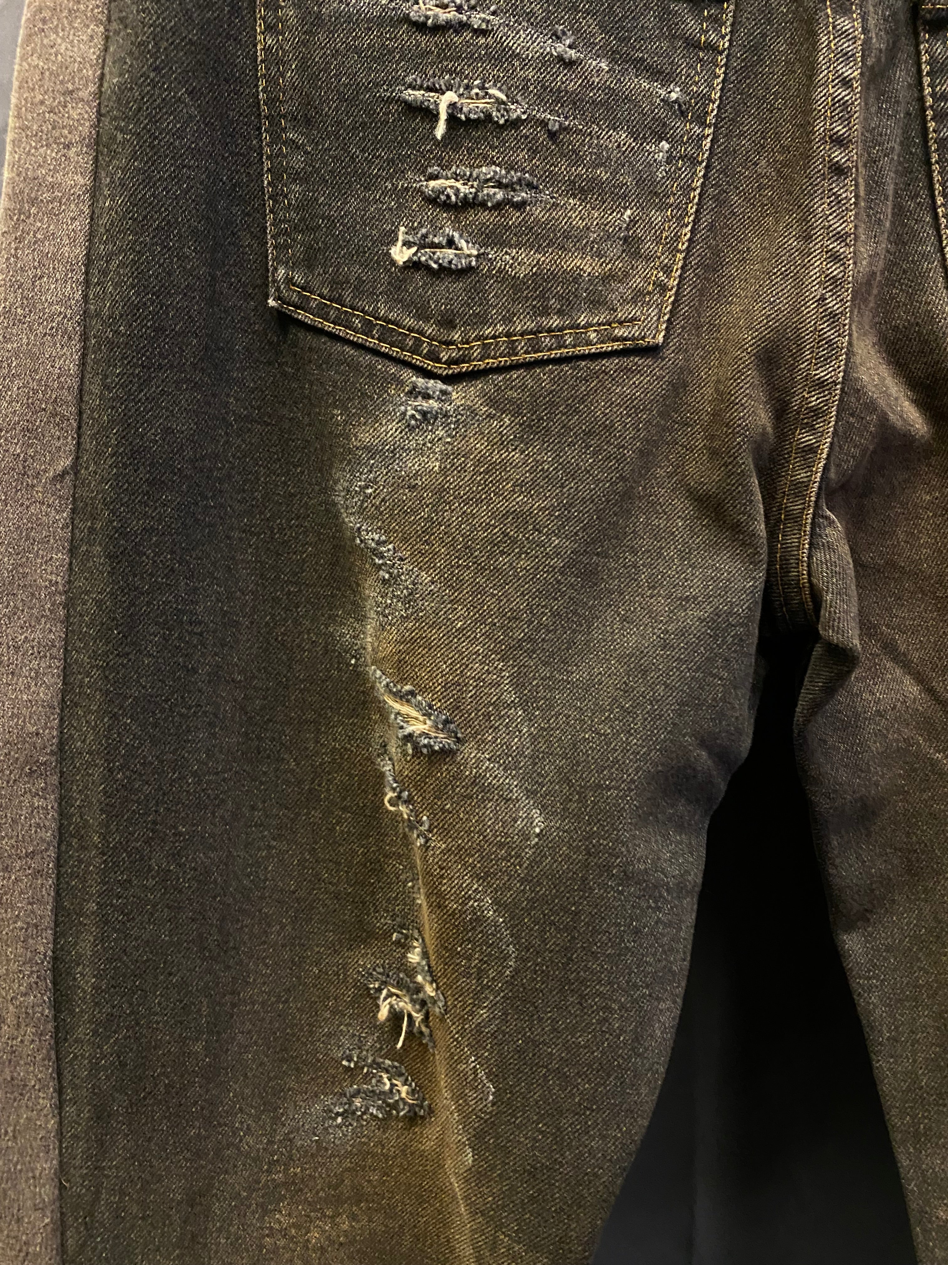 Jeans flare Y2K Sexy Woman Custom - donna L | R3BORN