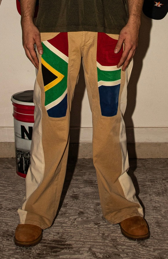 Pantaloni Flare Jeckerson Sudafrica Custom - M uomo | R3BORN
