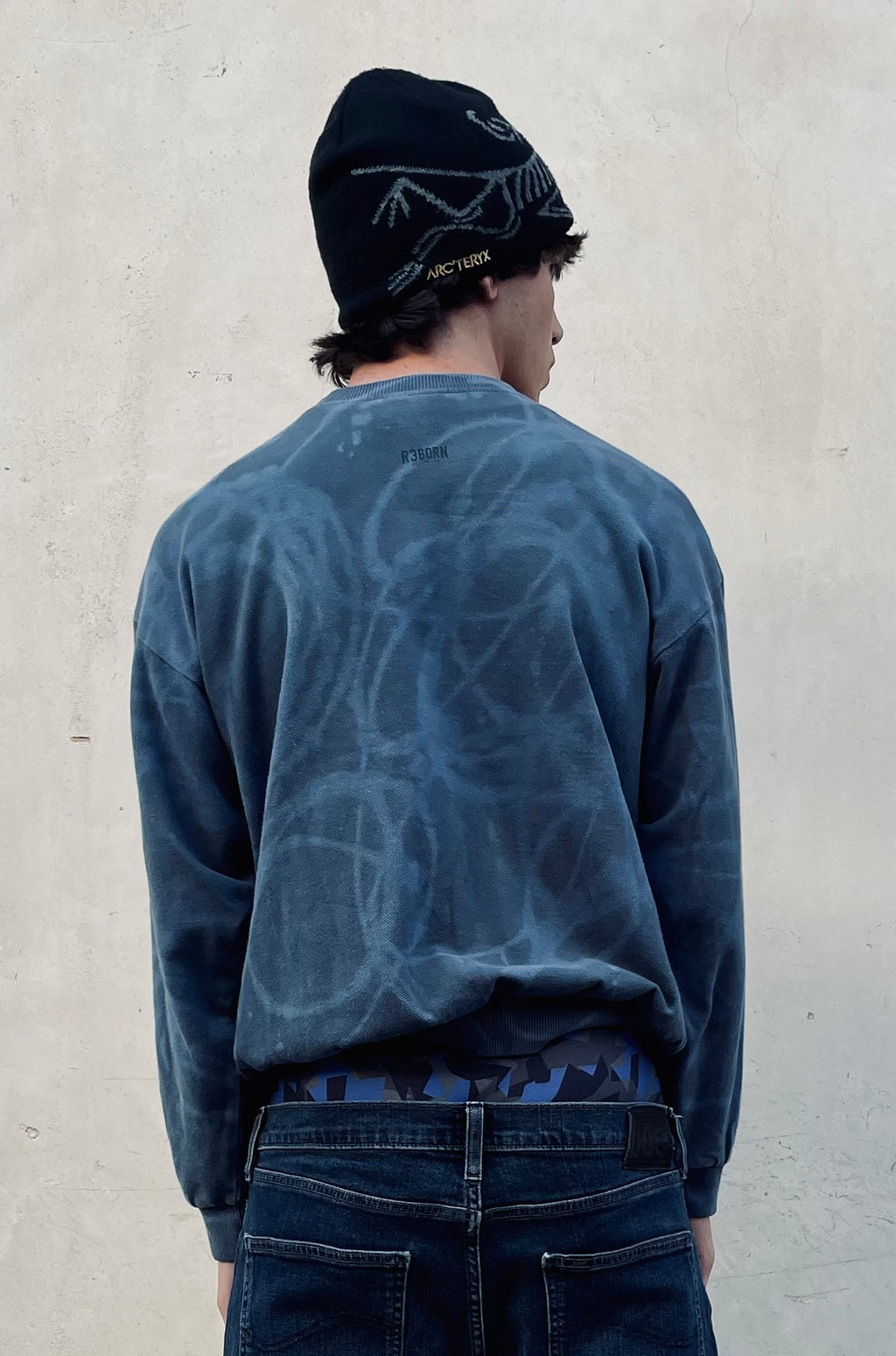 Pullover Vintage Lacoste Anni 90 Custom Uomo M | R3BORN