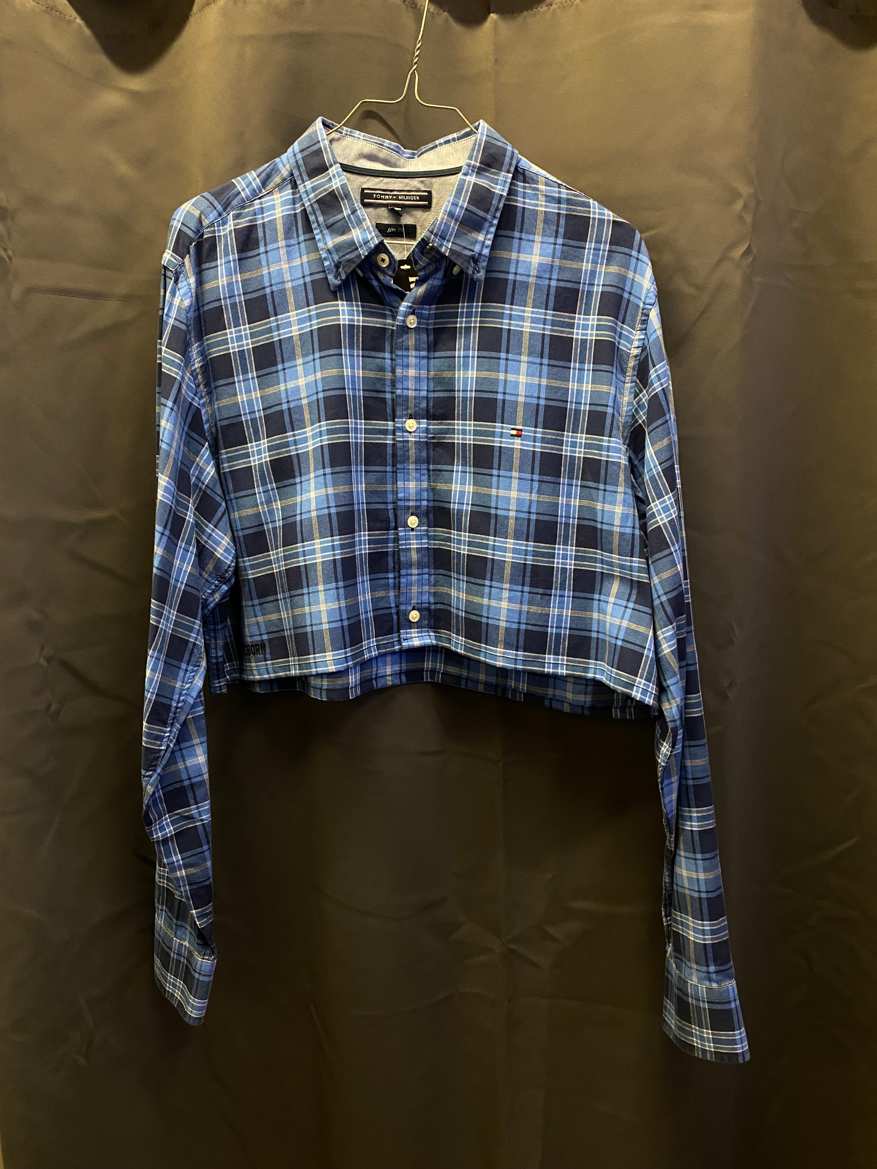 Camicia crop Tommy Hilfiger Custom - donna XL | R3BORN