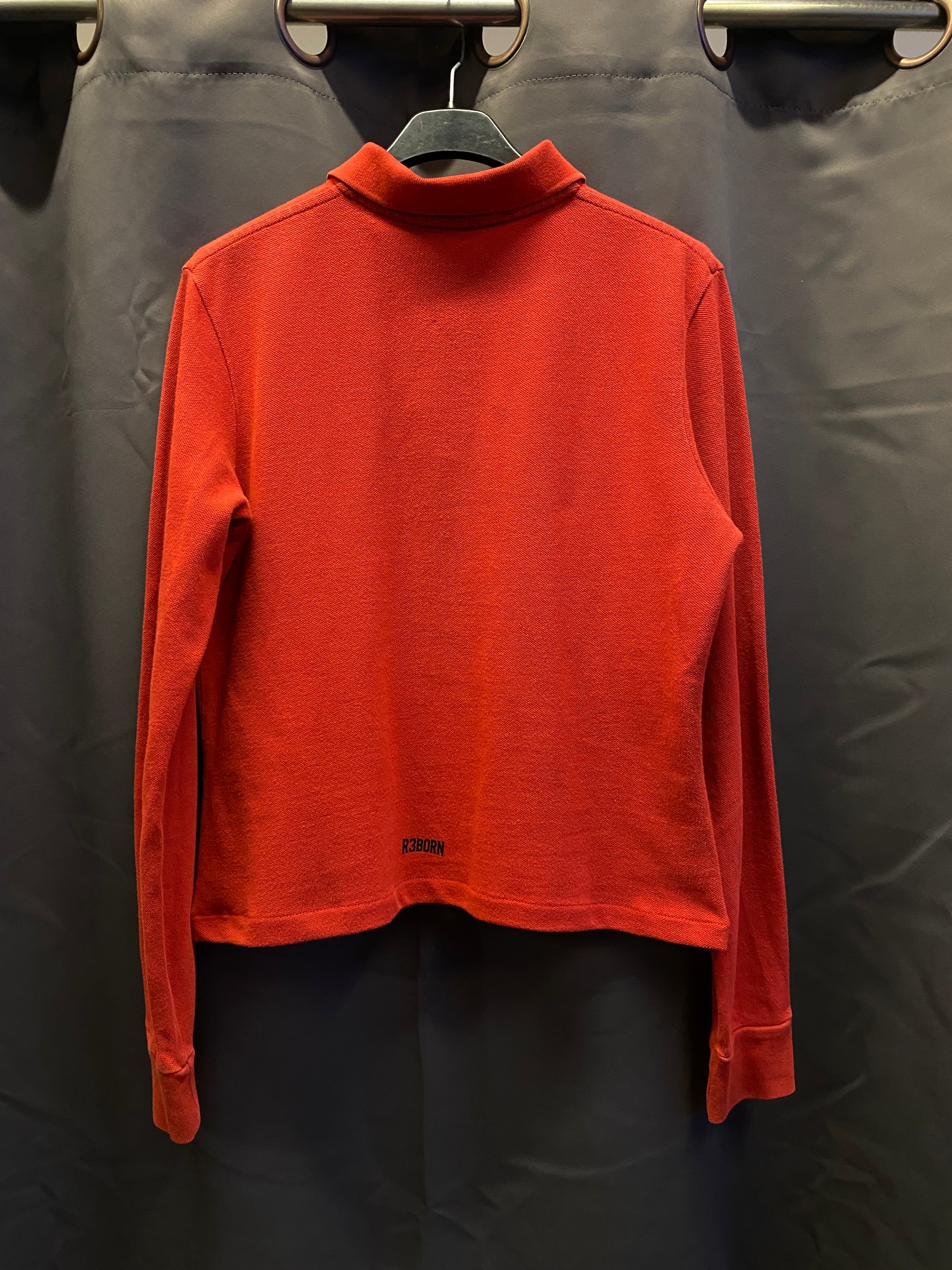 Polo crop Ralph Lauren a maniche lunghe Custom - donna M | R3BORN