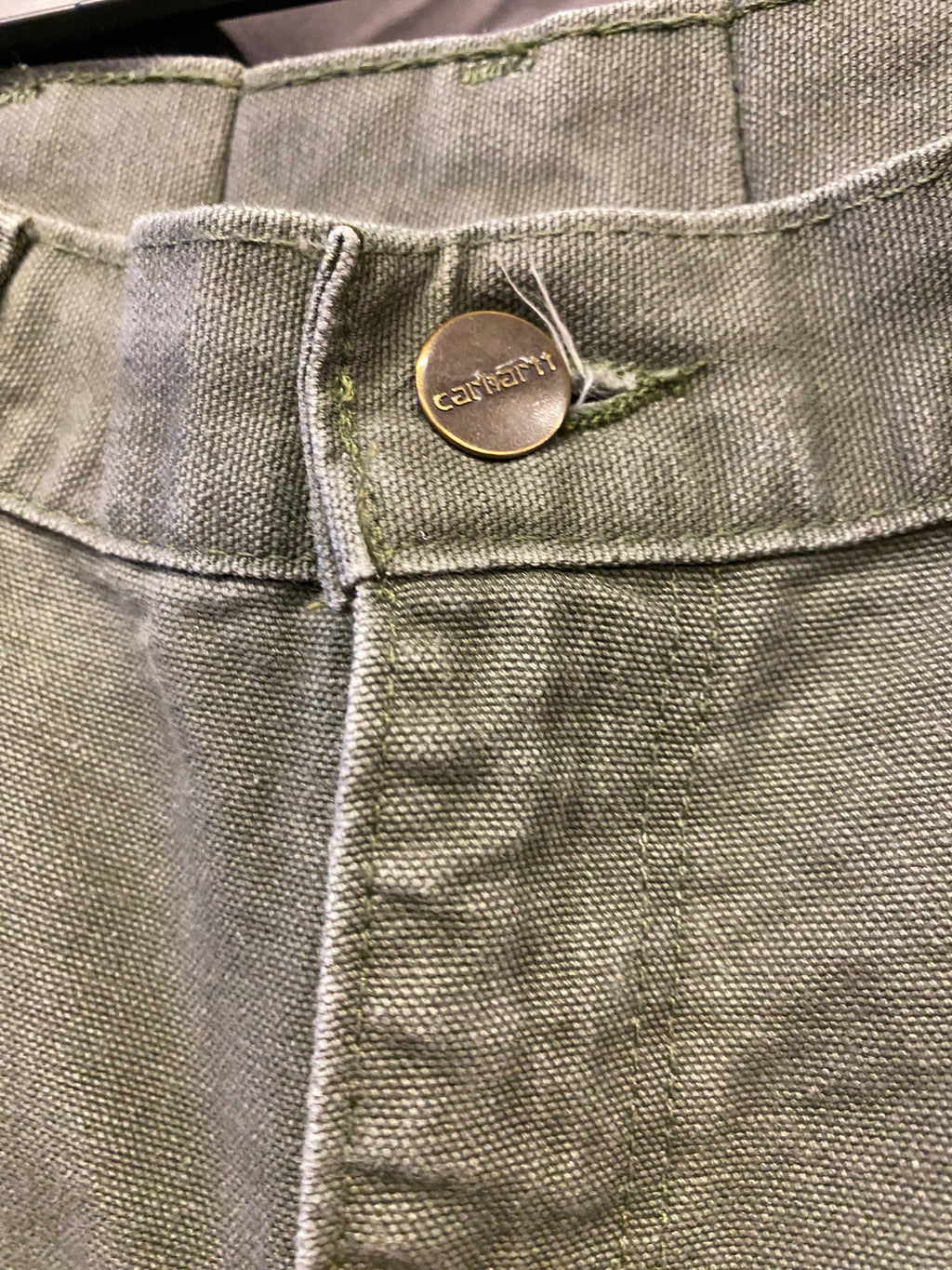 Jeans Baggy Carhartt Carpenter Custom Cachi Uomo M | R3BORN