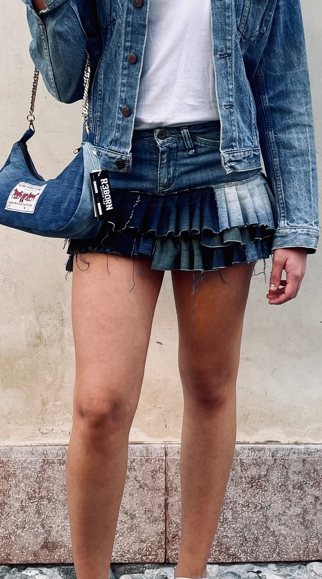 Y2K 55DSL miniskirt by Diesel Custom (S)