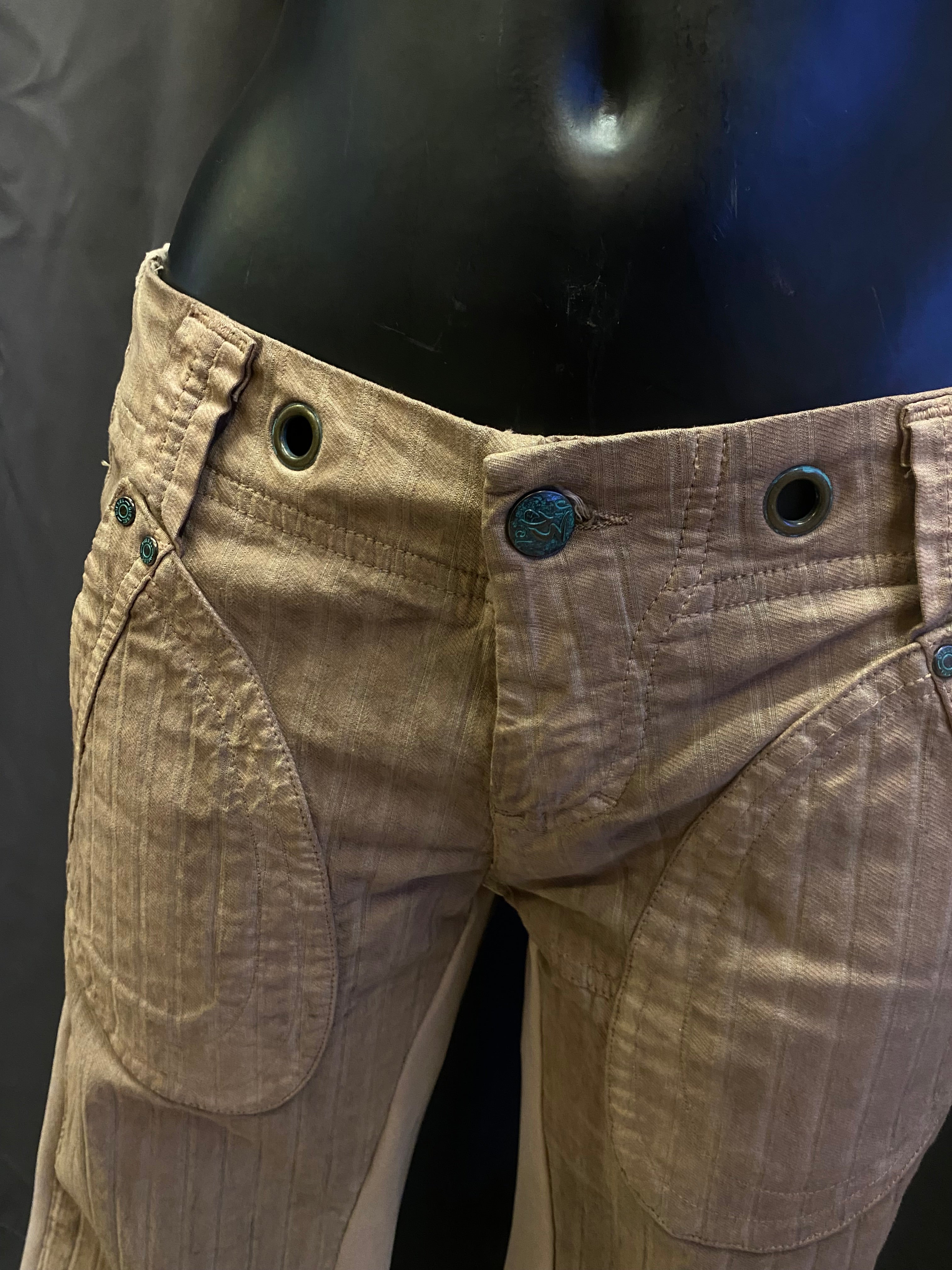 Pantaloni Diesel Y2K a zampa Custom - donna S | R3BORN