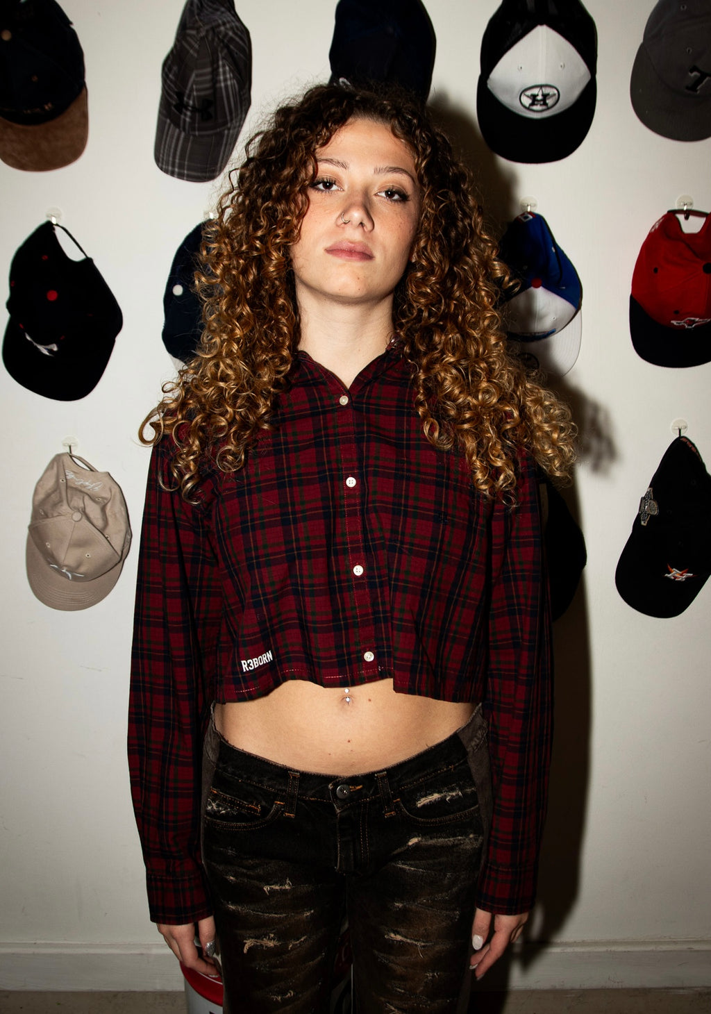 Camicia crop Lauren Ralph Lauren Custom - donna L | R3BORN