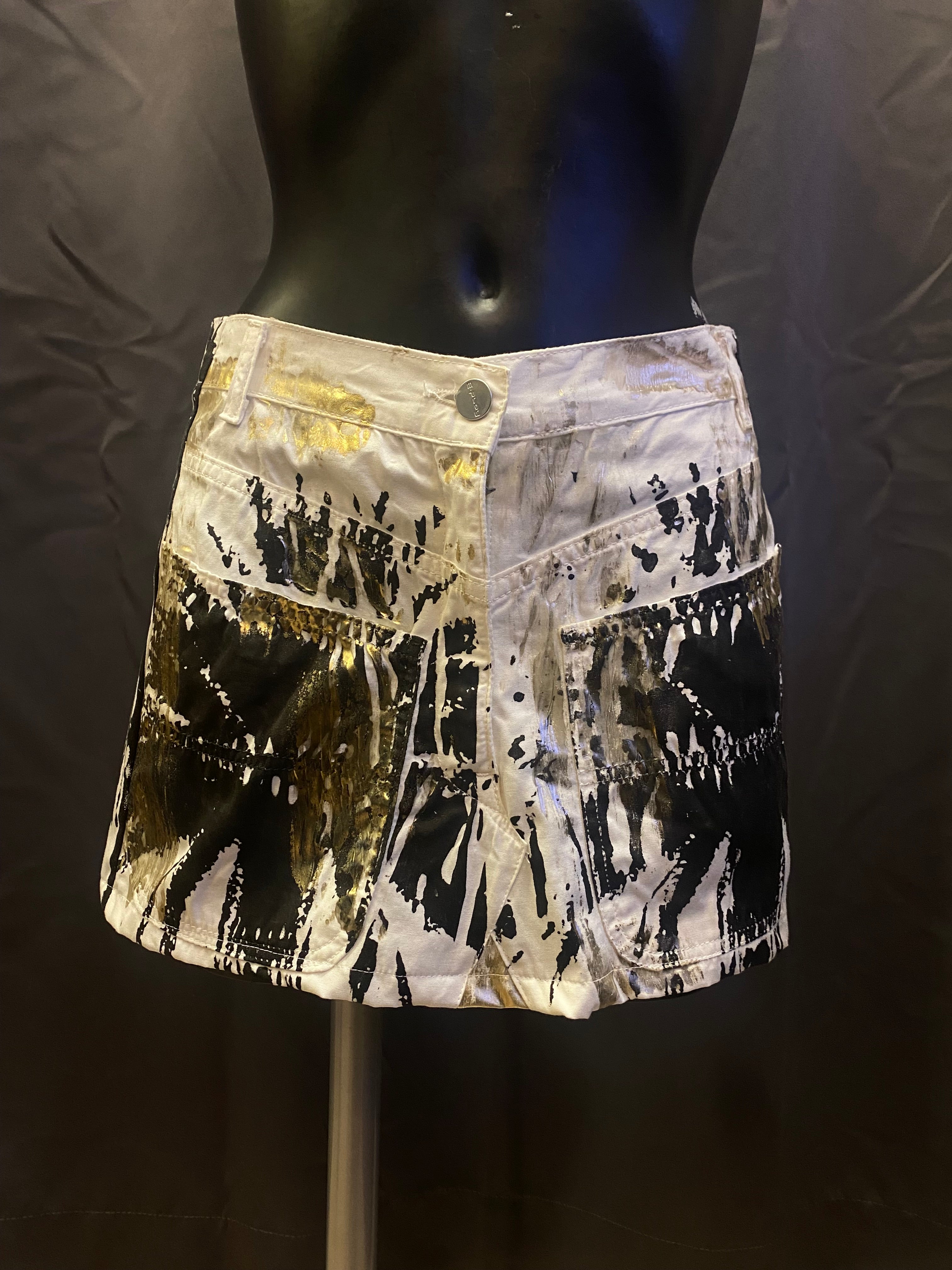 Minigonna Y2K Custom E-Play - donna S | R3BORN