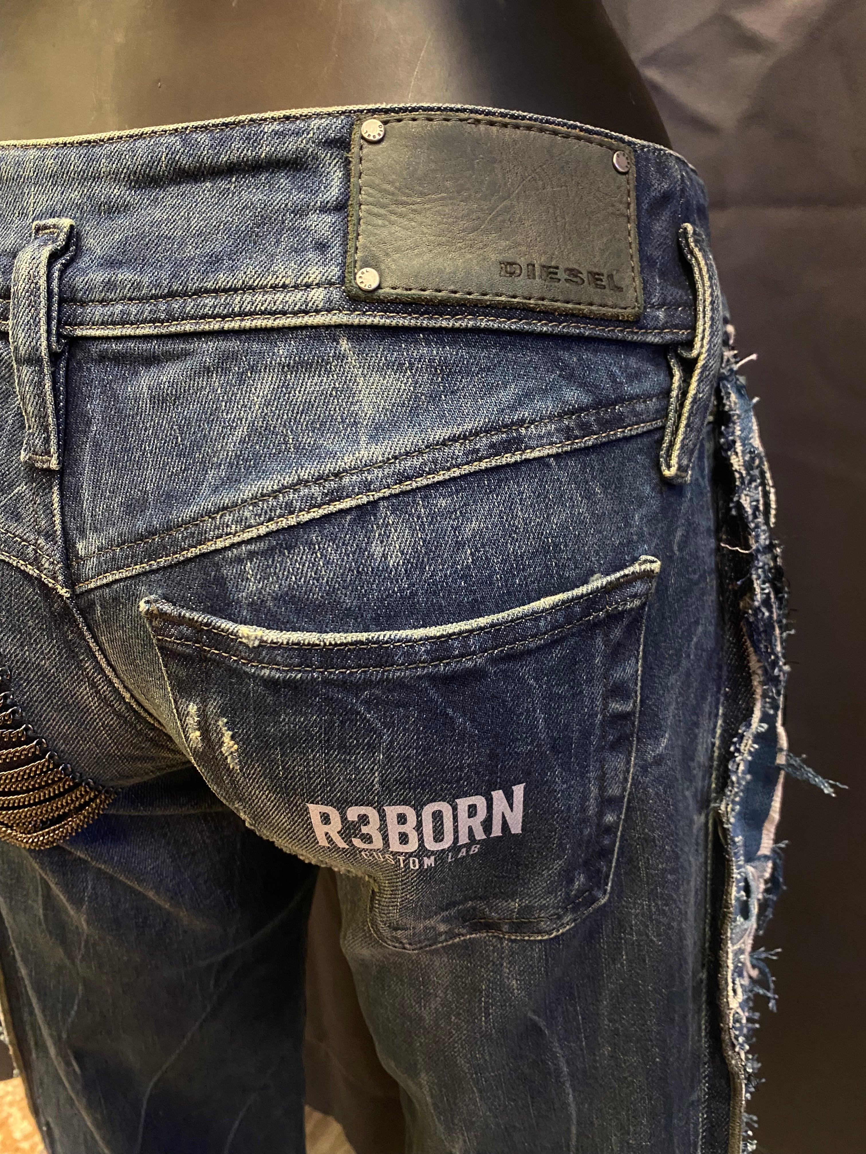 Jeans Y2K Flare Diesel Custom - donna XS | R3BORN