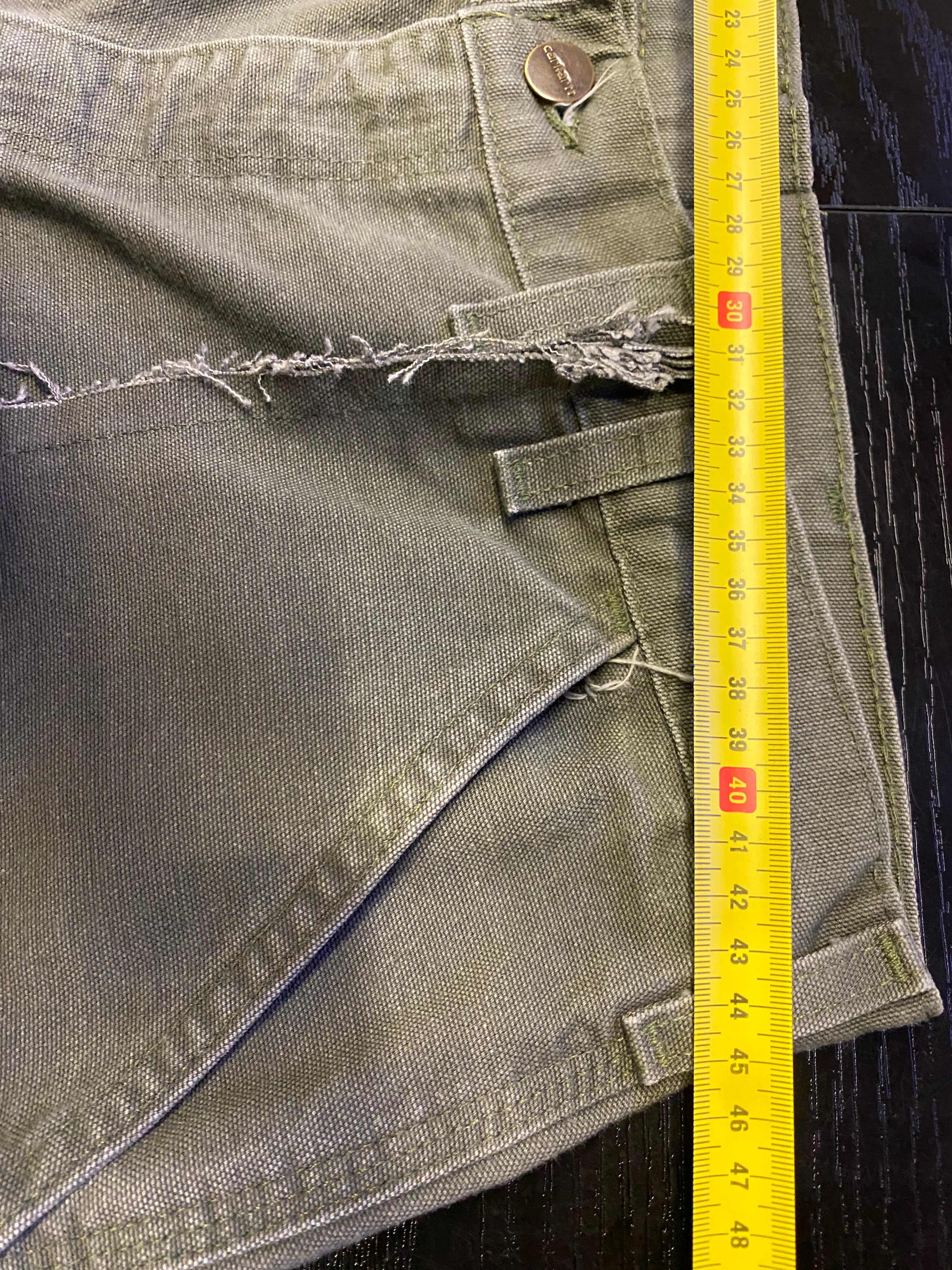 Jeans Baggy Carhartt Carpenter Custom Cachi Uomo M | R3BORN