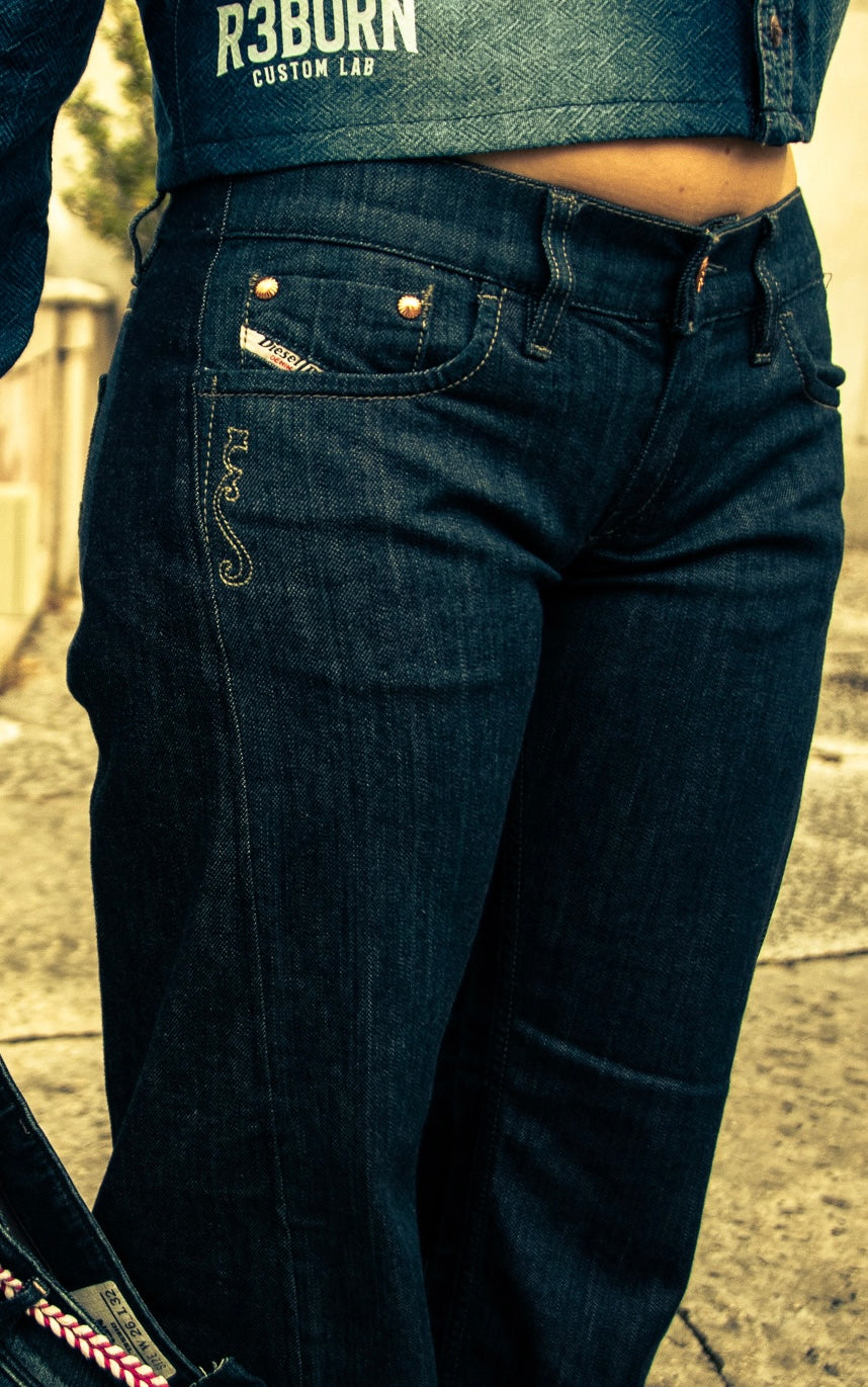 Jeans Flare Diesel Custom - donna S | R3BORN
