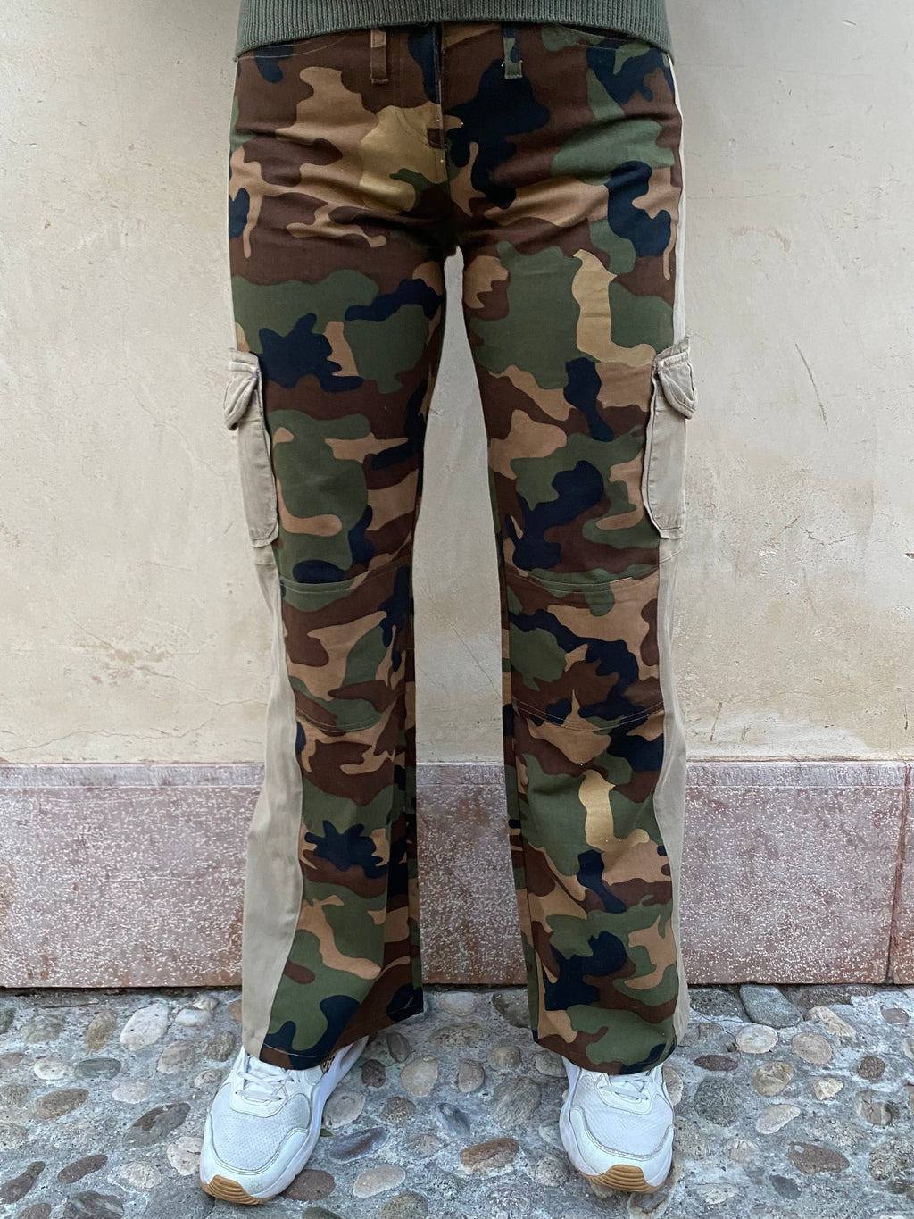 Pantalone militare Flare Milano Je T’Adore - donna M