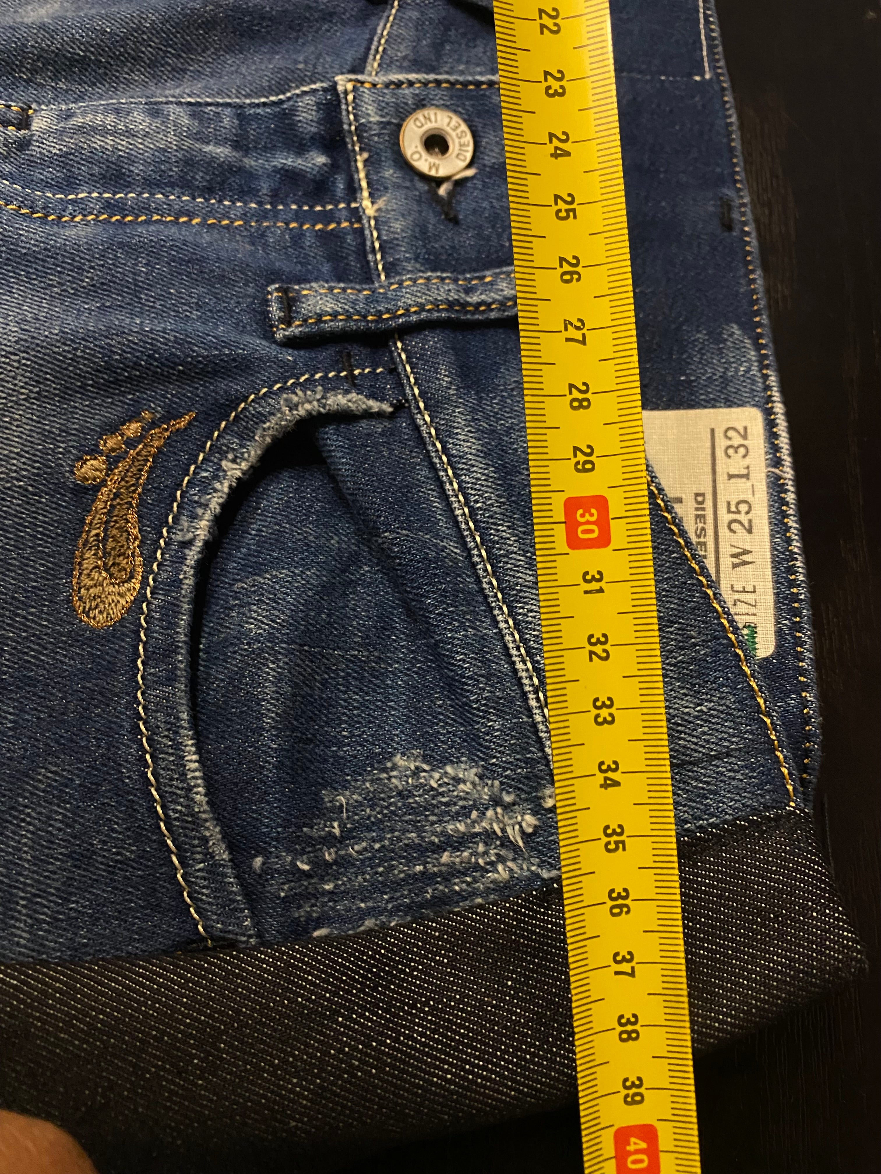 Jeans flare Diesel Y2K Custom - donna S | R3BORN