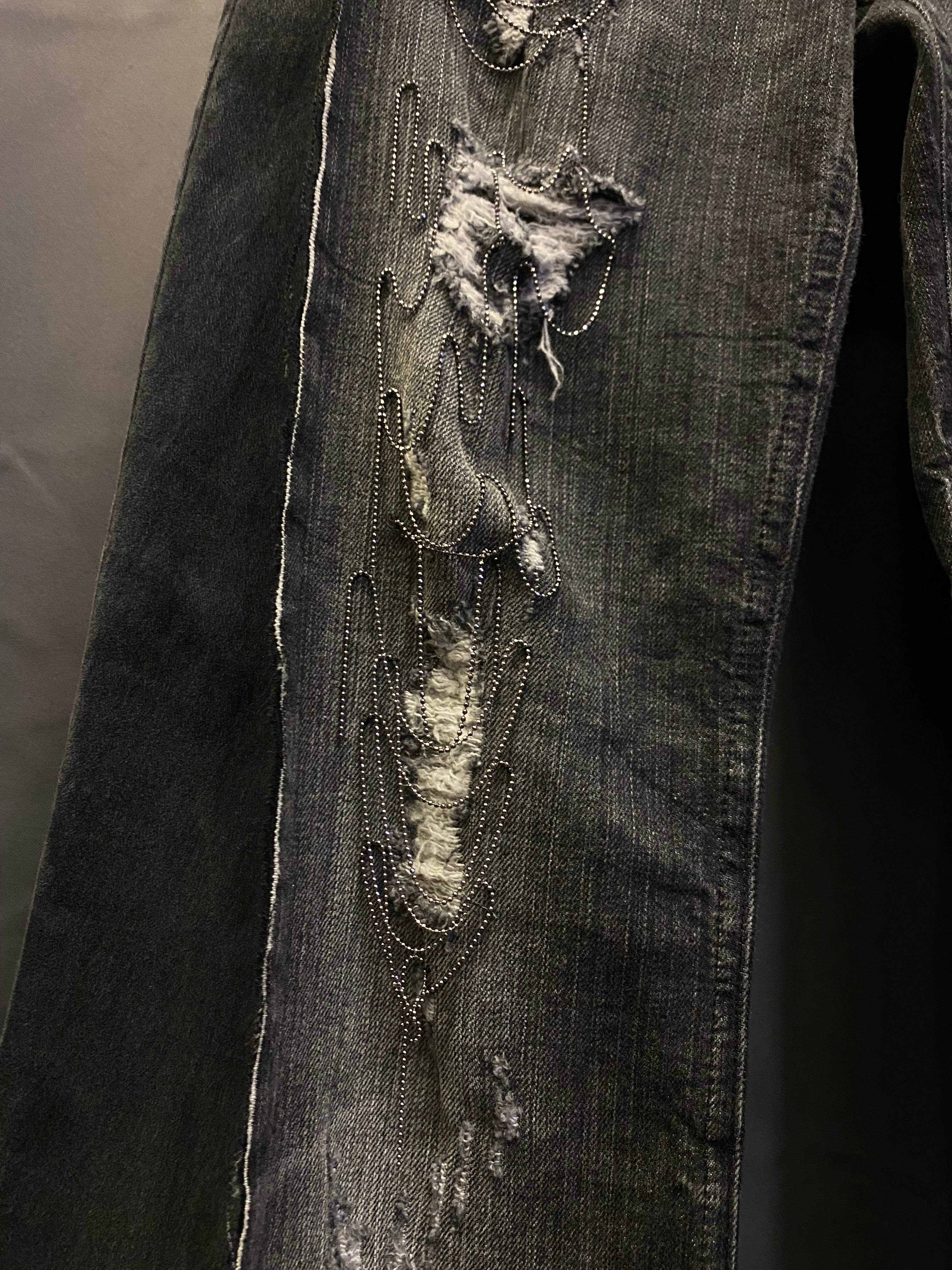 Y2K Diesel Custom Jeans (S) | R3BORN