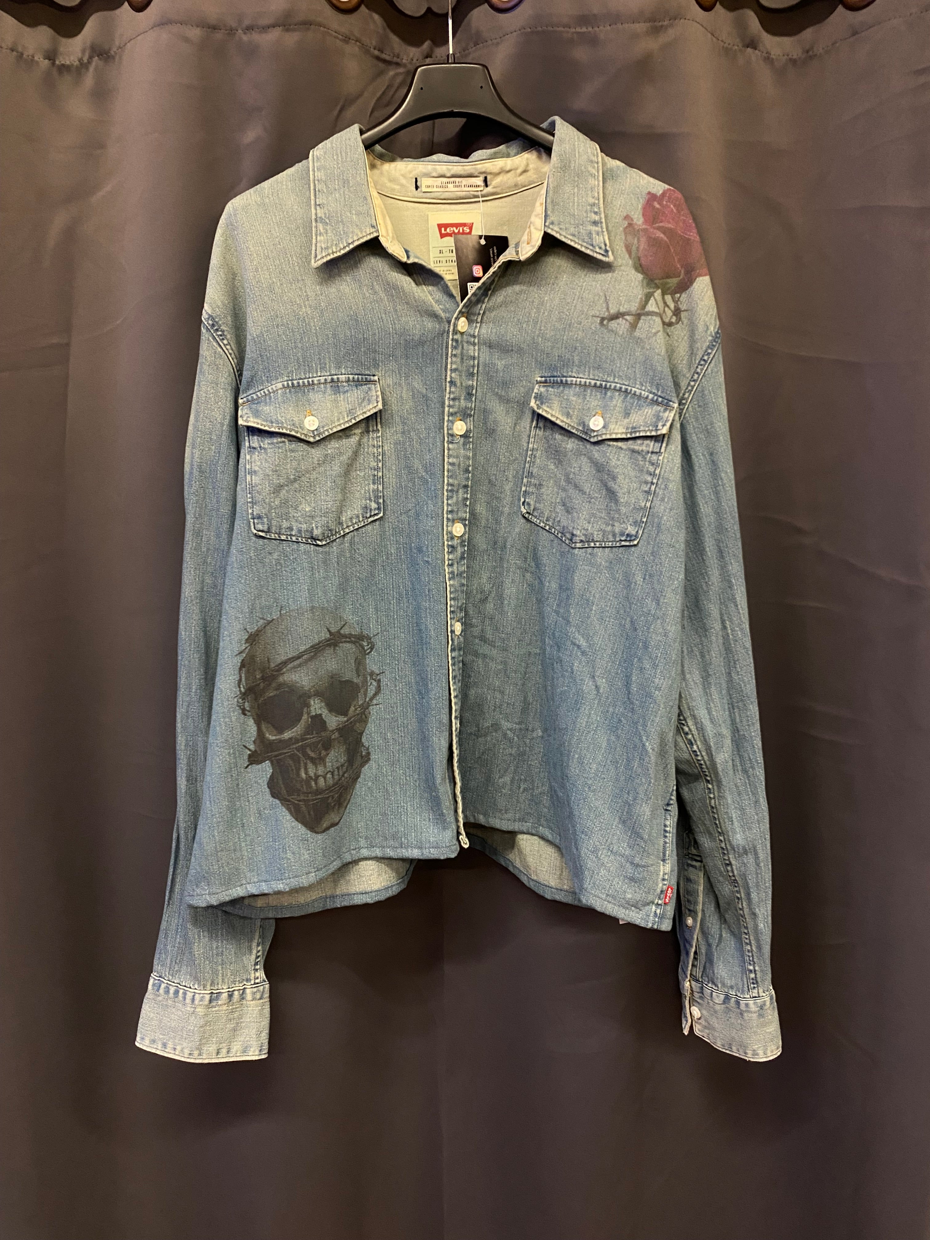 Camicia vintage crop Levi’s Custom (XL) | R3BORN