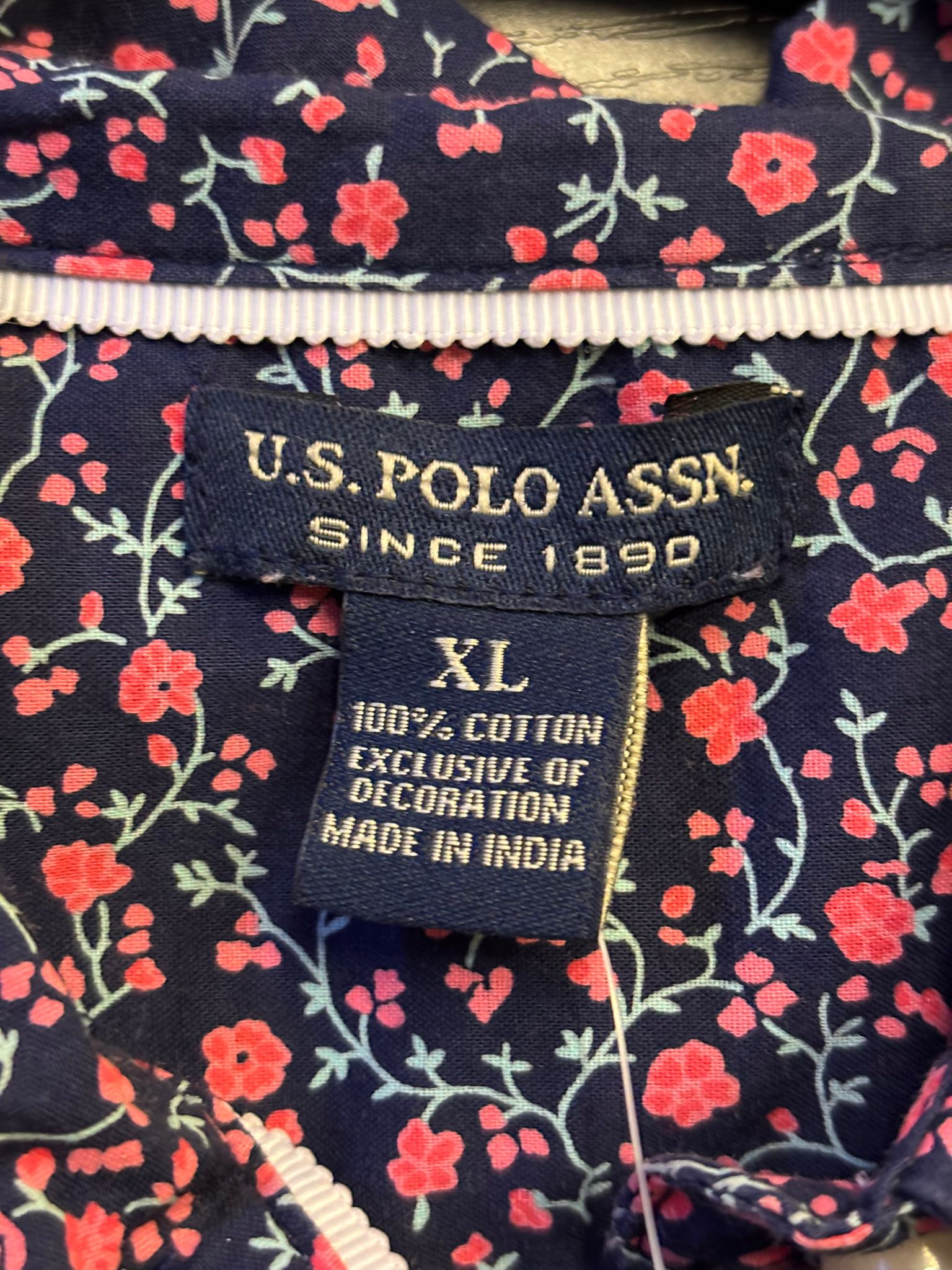 Camicia crop U.S. polo assn. Custom donna (XL) / R3BORN