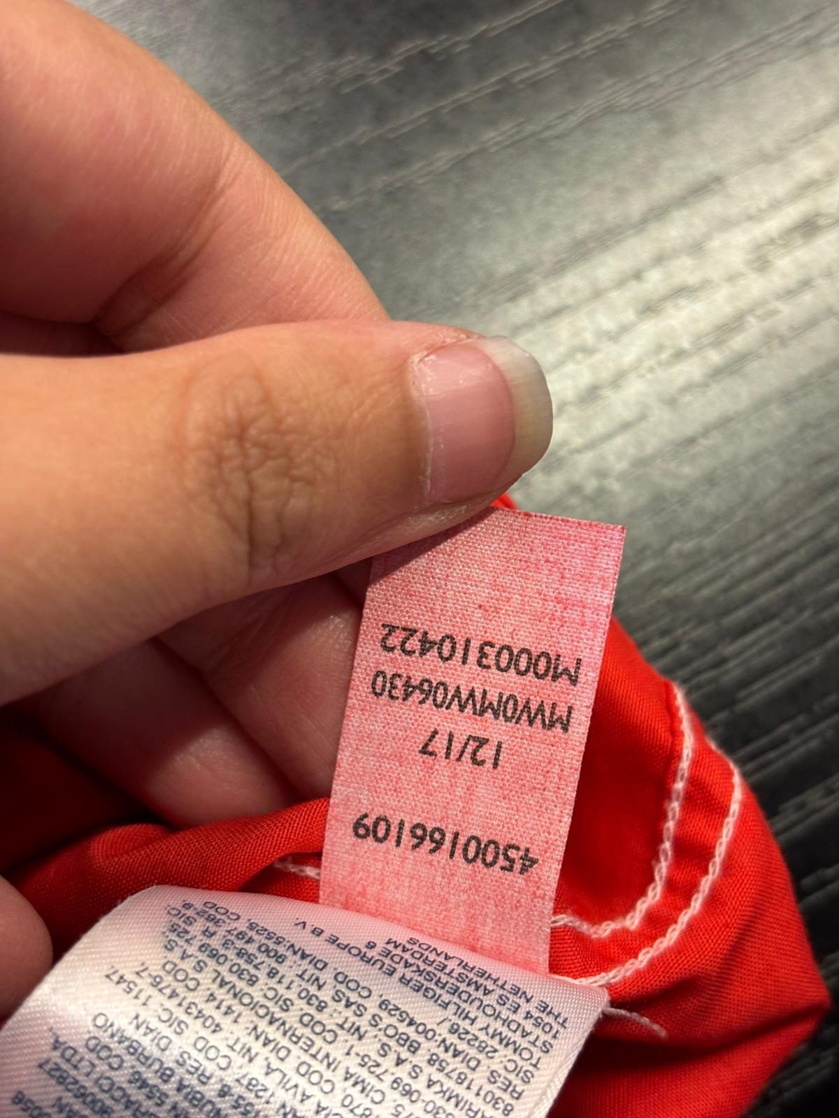 Camicia crop Tommy Hilfiger custom donna (XL) | R3BORN