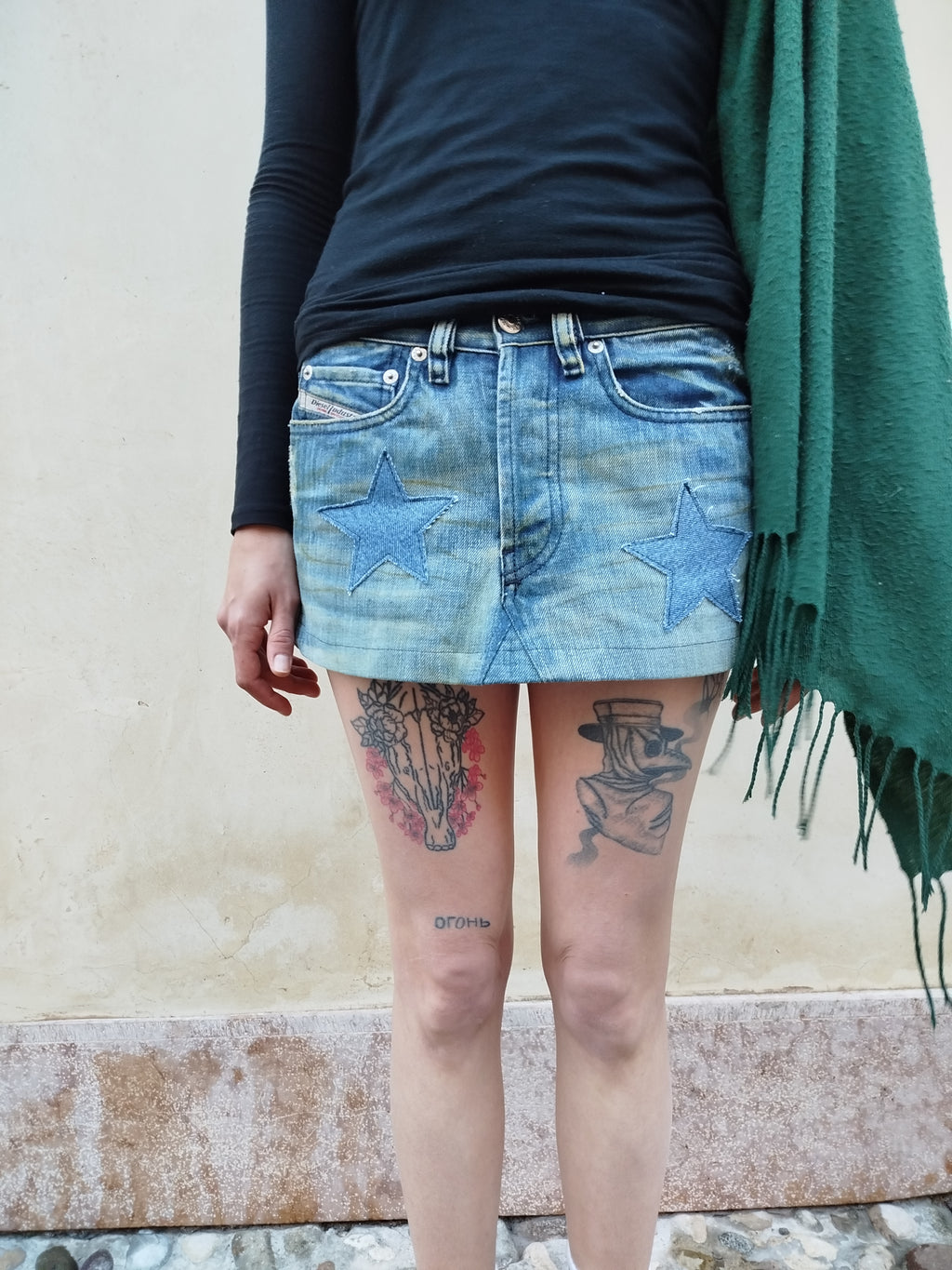 Minigonna Y2k Diesel custom - donna S | R3BORN