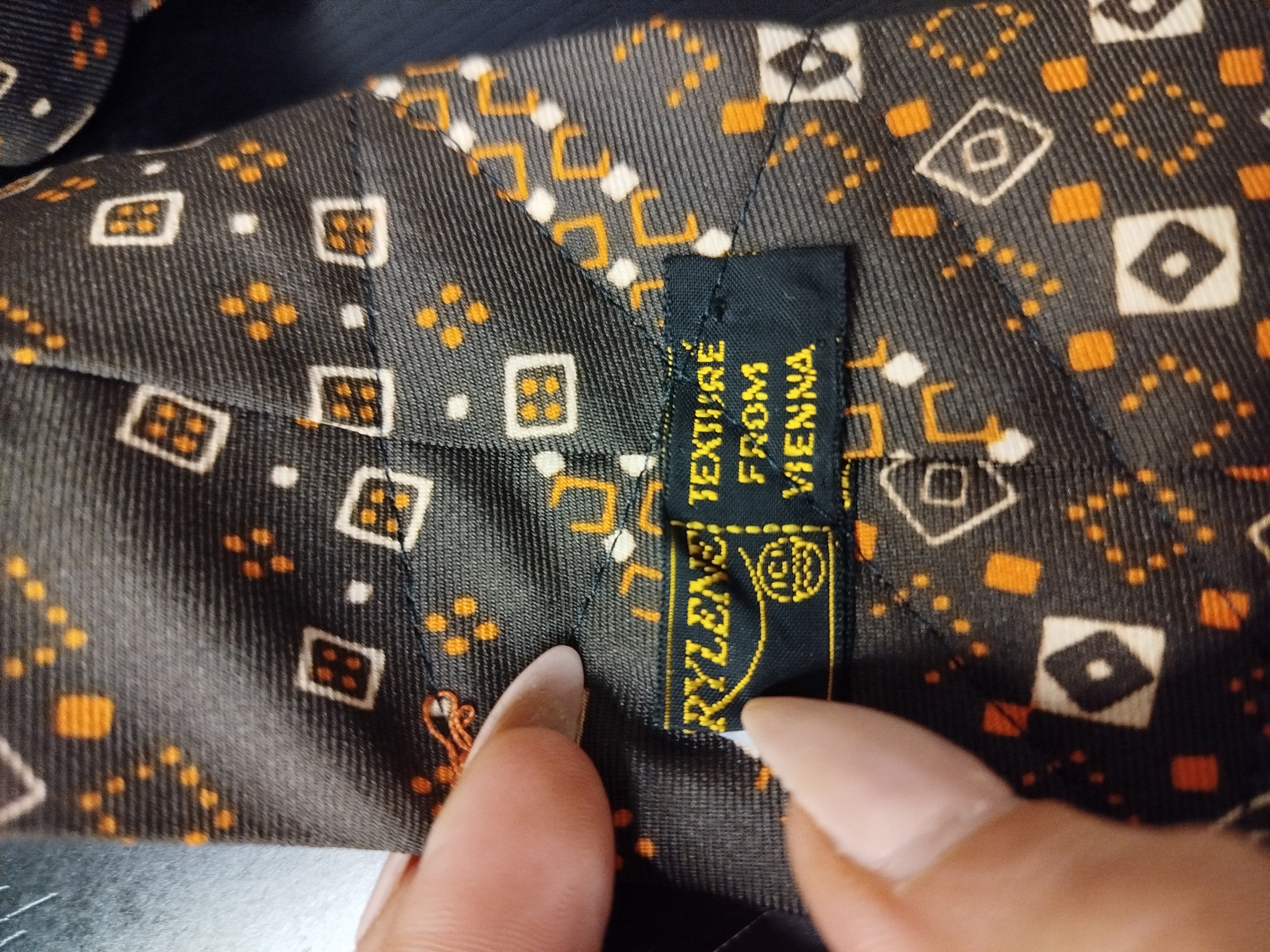 Teryline custom Texas Longhorns tie | R3BORN