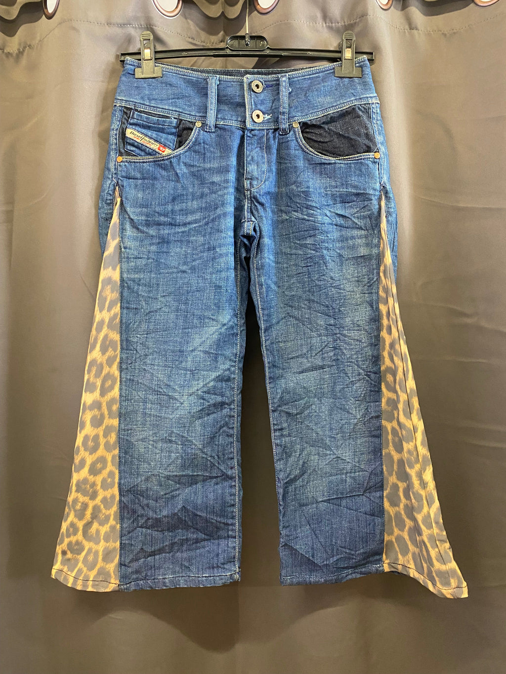 Jeans a pinocchietto Diesel custom donna (XS) | R3BORN