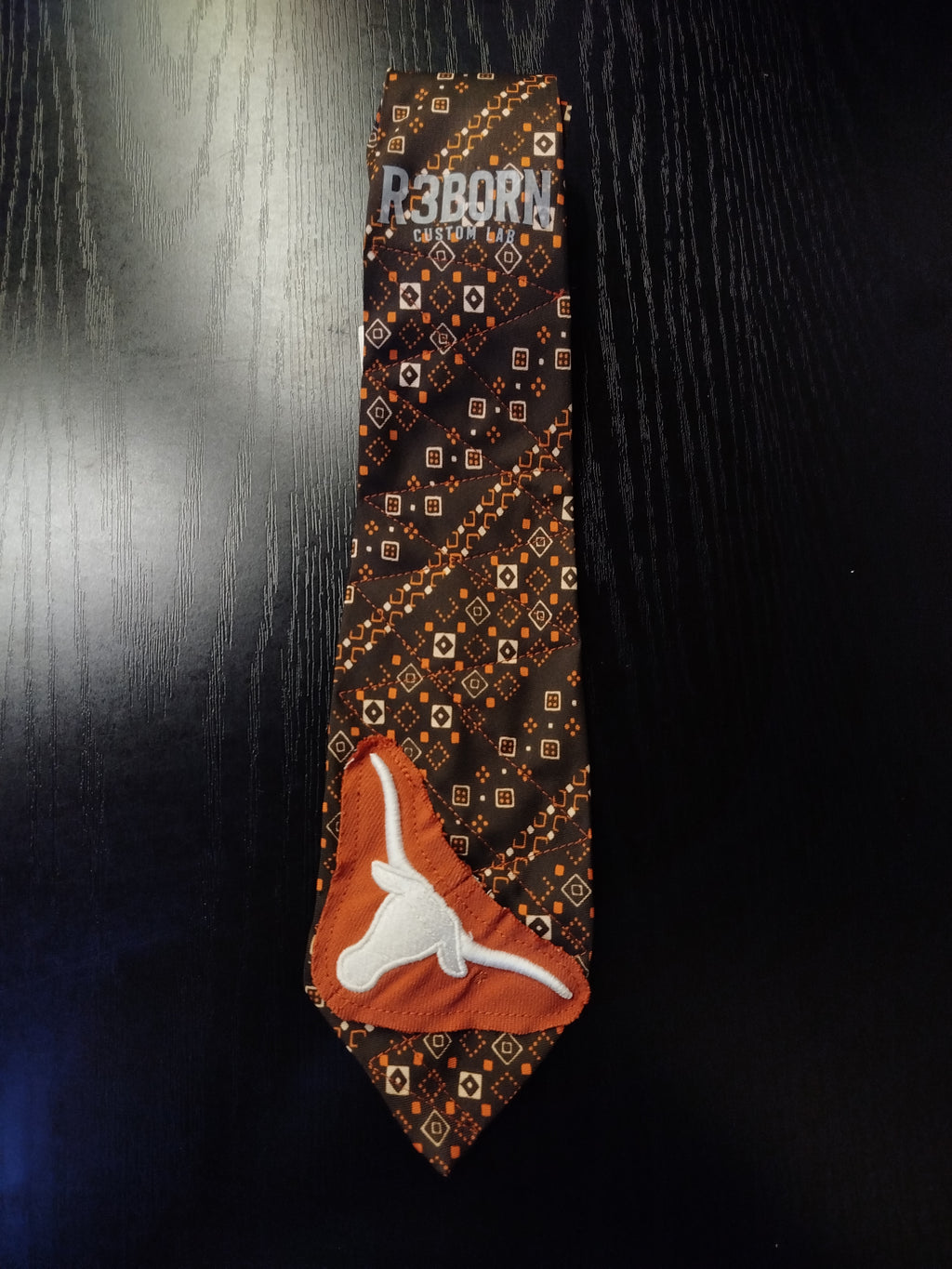 Teryline custom Texas Longhorns tie | R3BORN