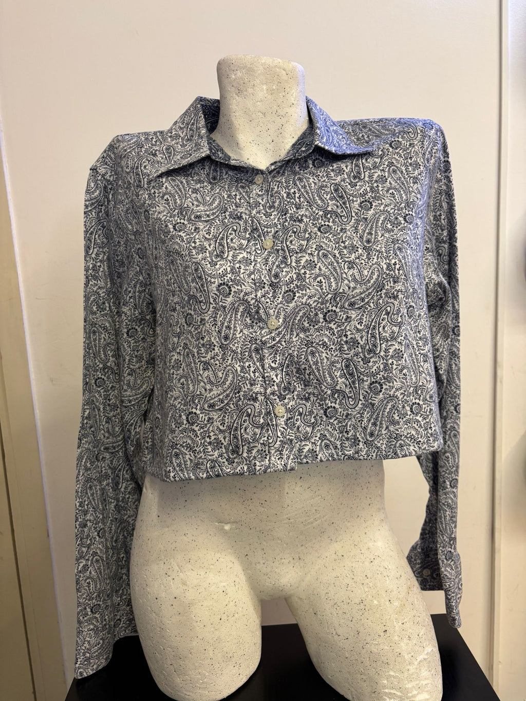 Camicia CHAPS crop custom donna (M) |R3BORN