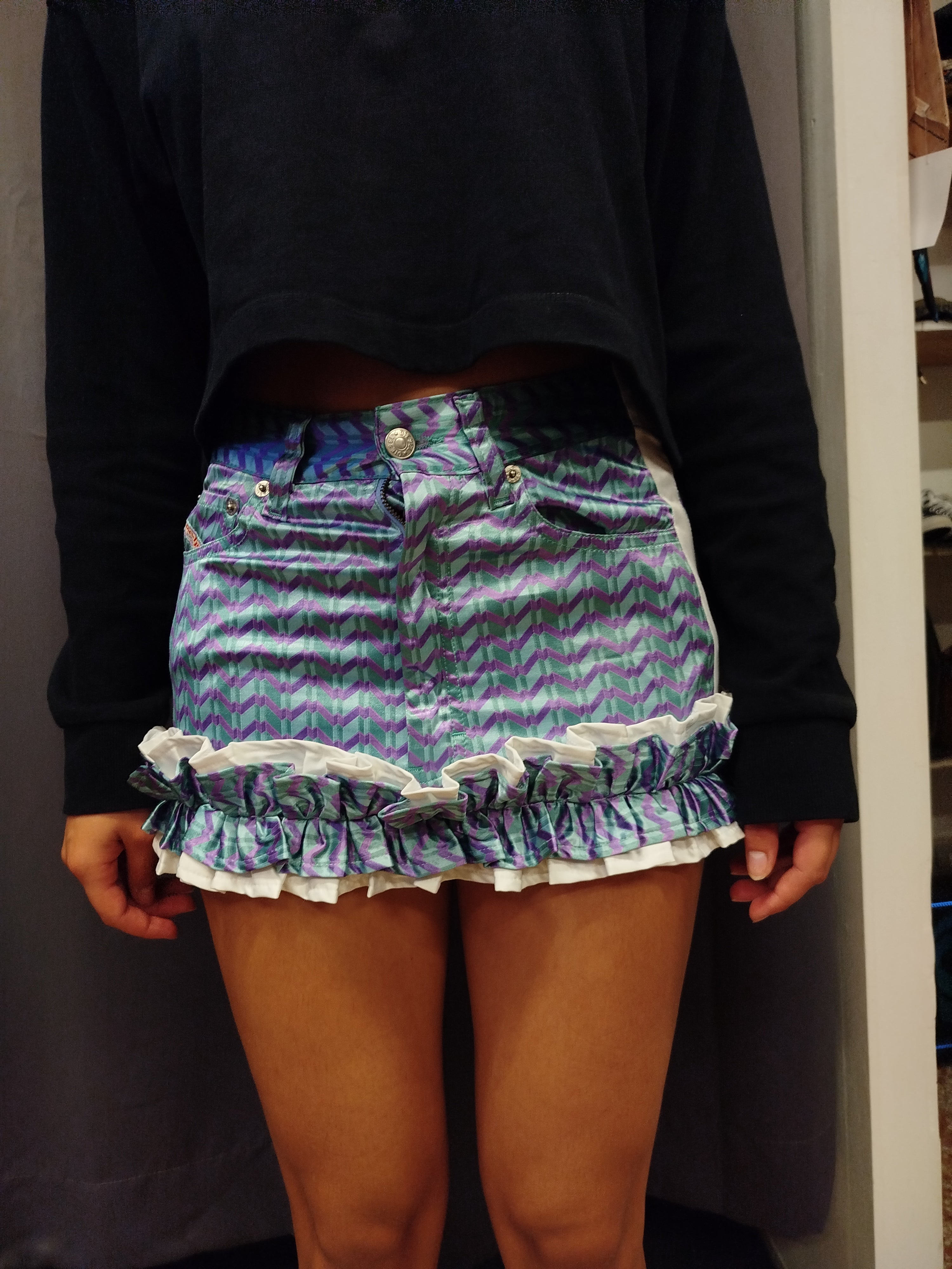 Minigonna Diesel vintage custom donna (S) | R3BORN