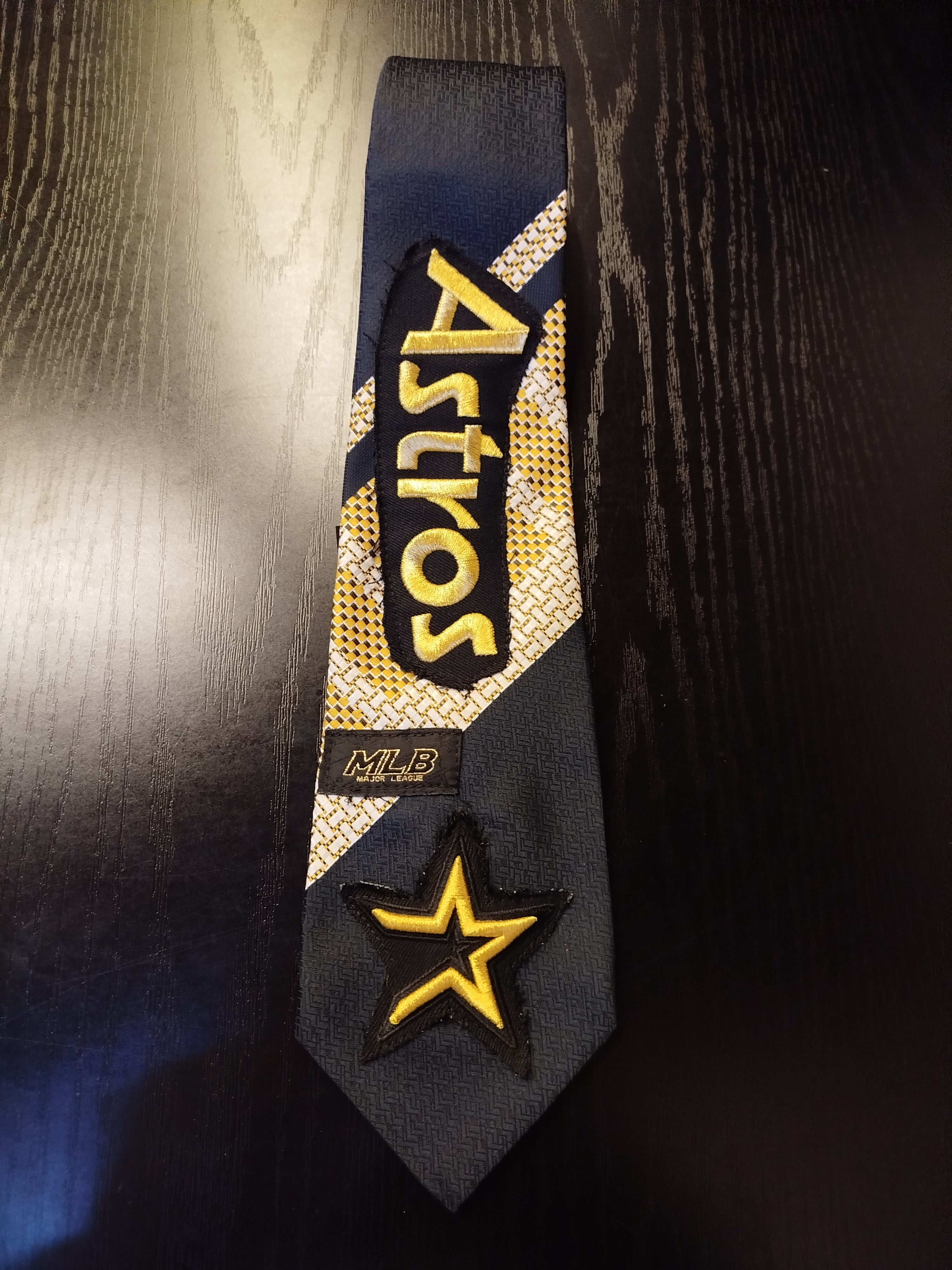 Cravatta commodore Custom Astros MLB | R3BORN