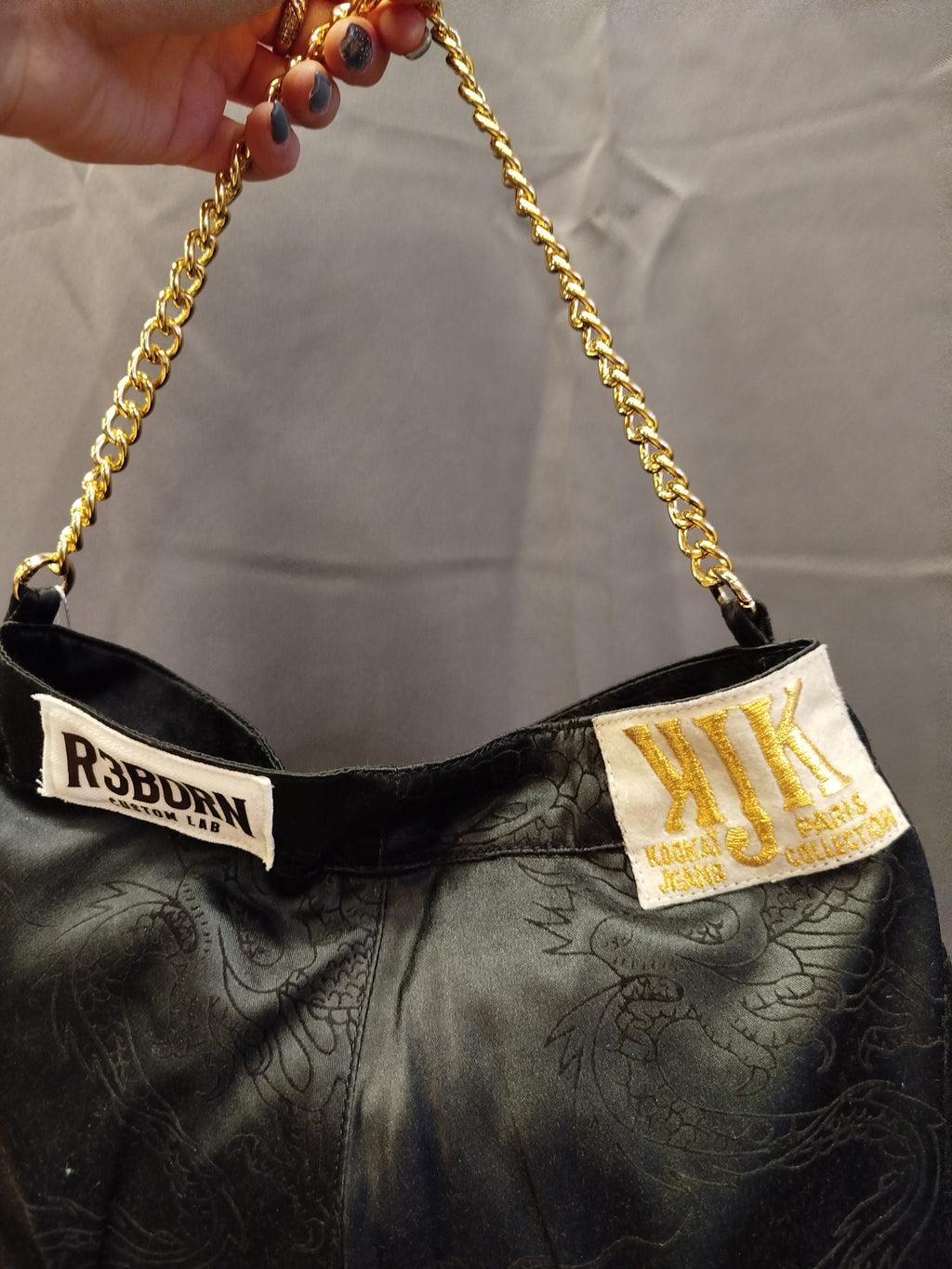 Borsa Kookaï fantasia dragoni custom R3BORN