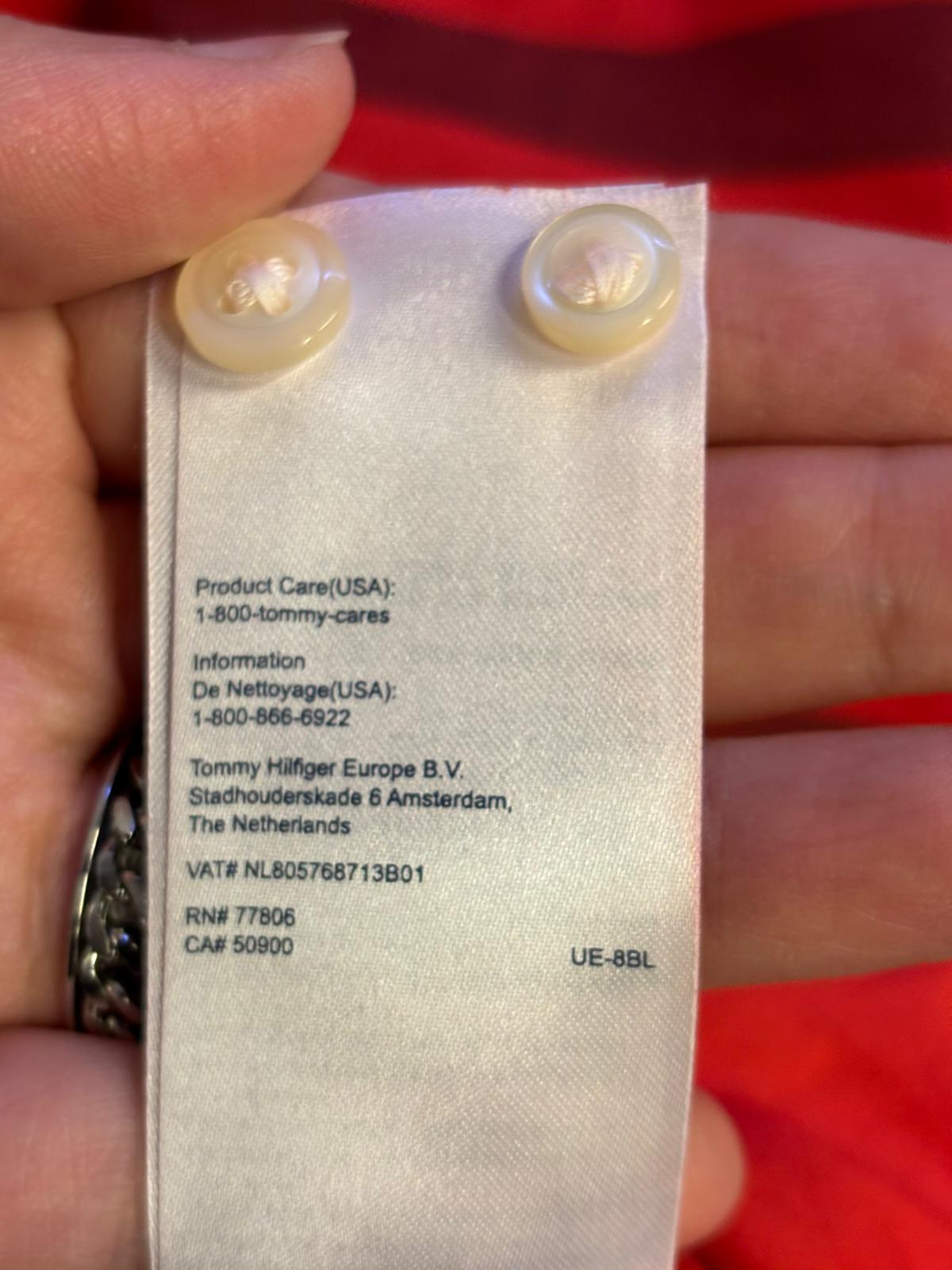 Camicia crop Tommy Hilfiger custom donna (XL) | R3BORN